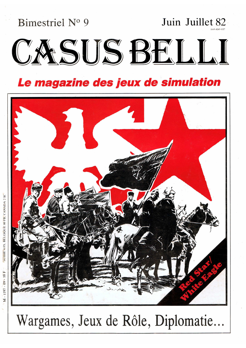 Première page de casusbelli numero009