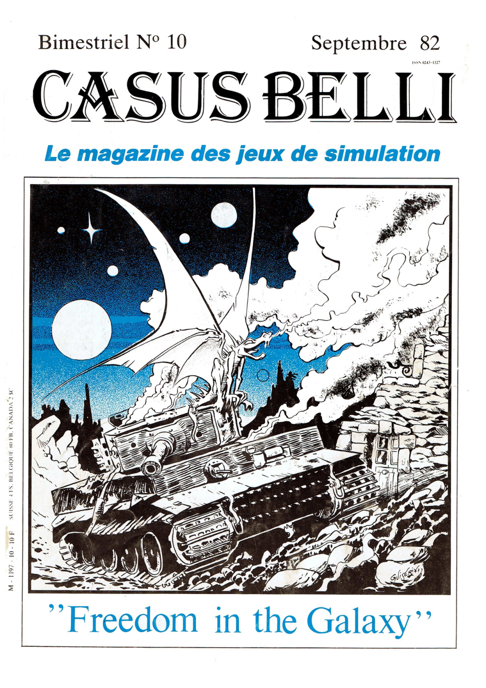 Première page de casusbelli numero010