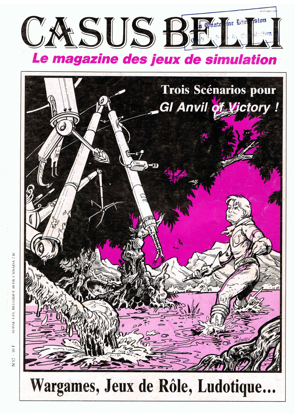 Première page de casusbelli numero012