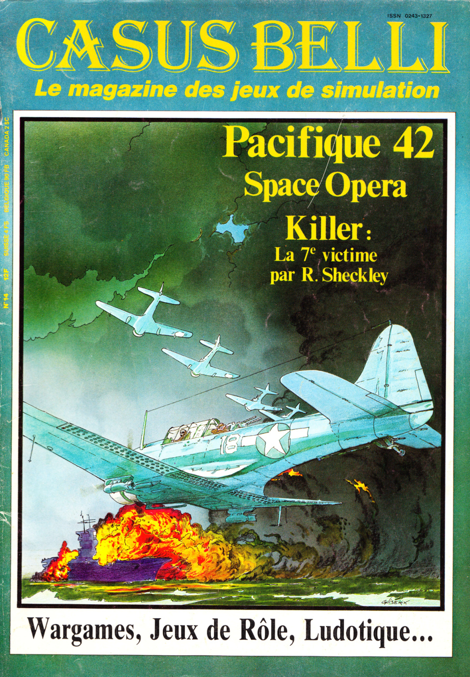 Première page de casusbelli numero014