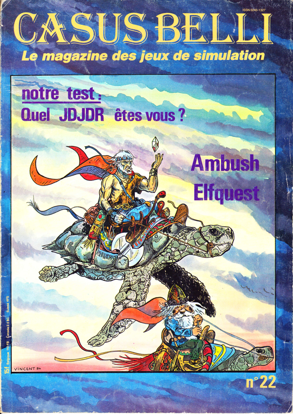 Première page de casusbelli numero022