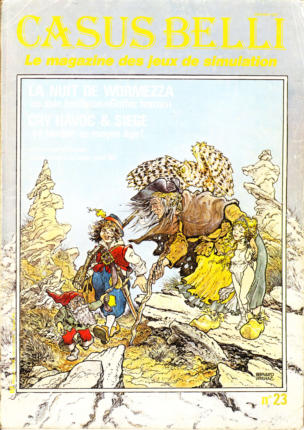 Première page de casusbelli numero023