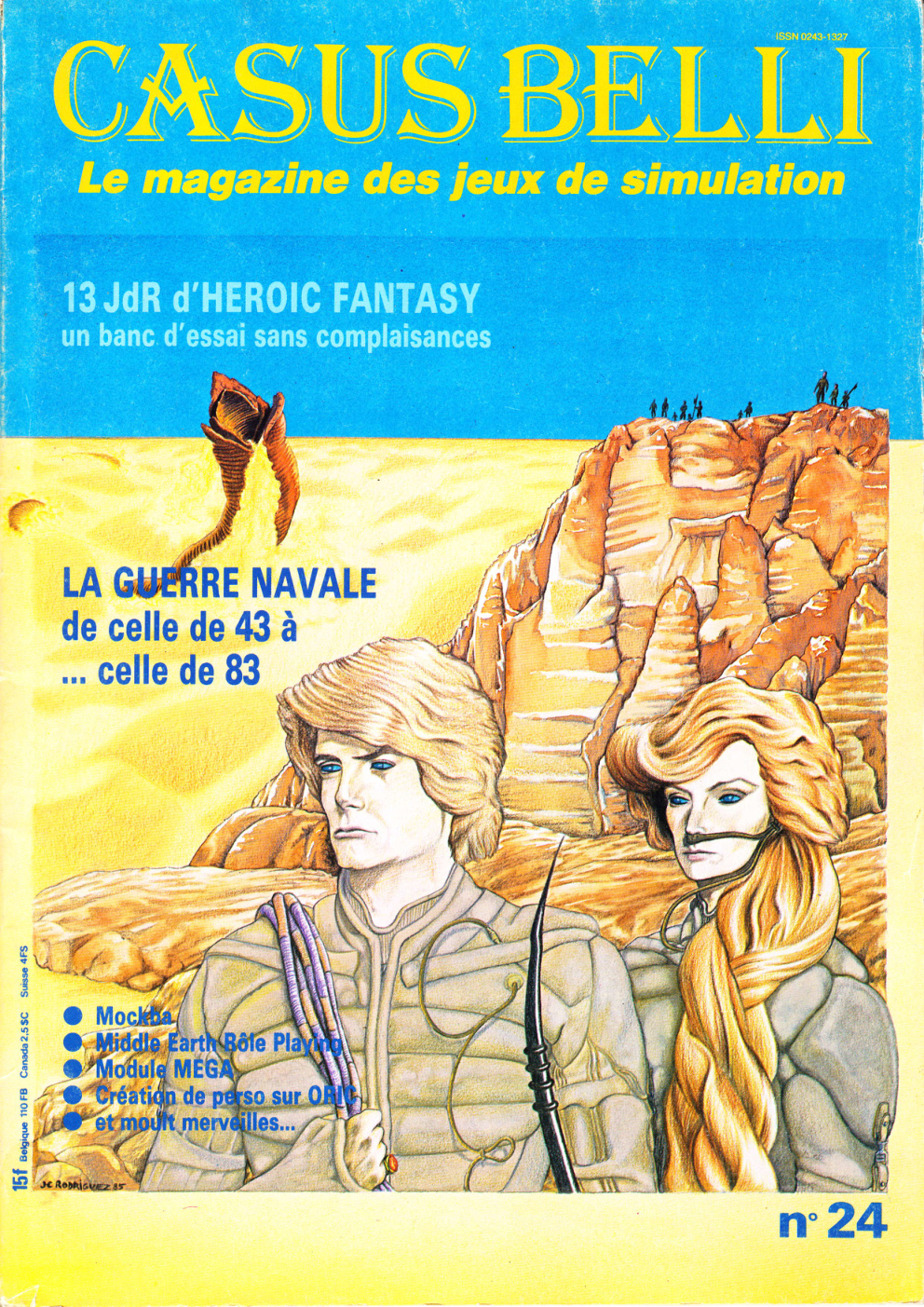 Première page de casusbelli numero024