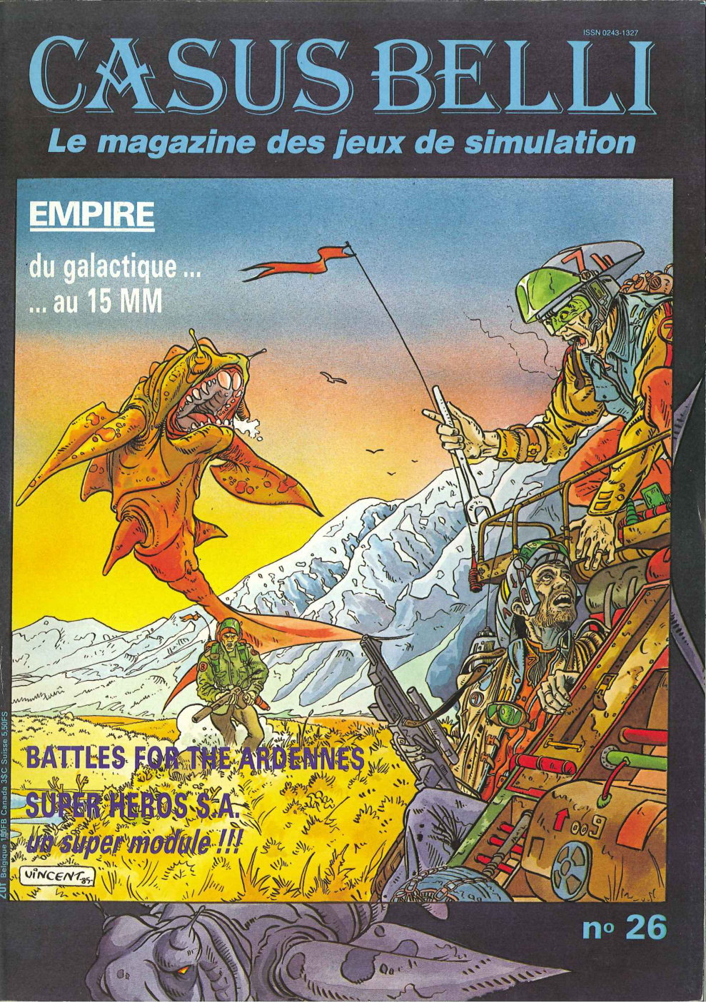 Première page de casusbelli numero026