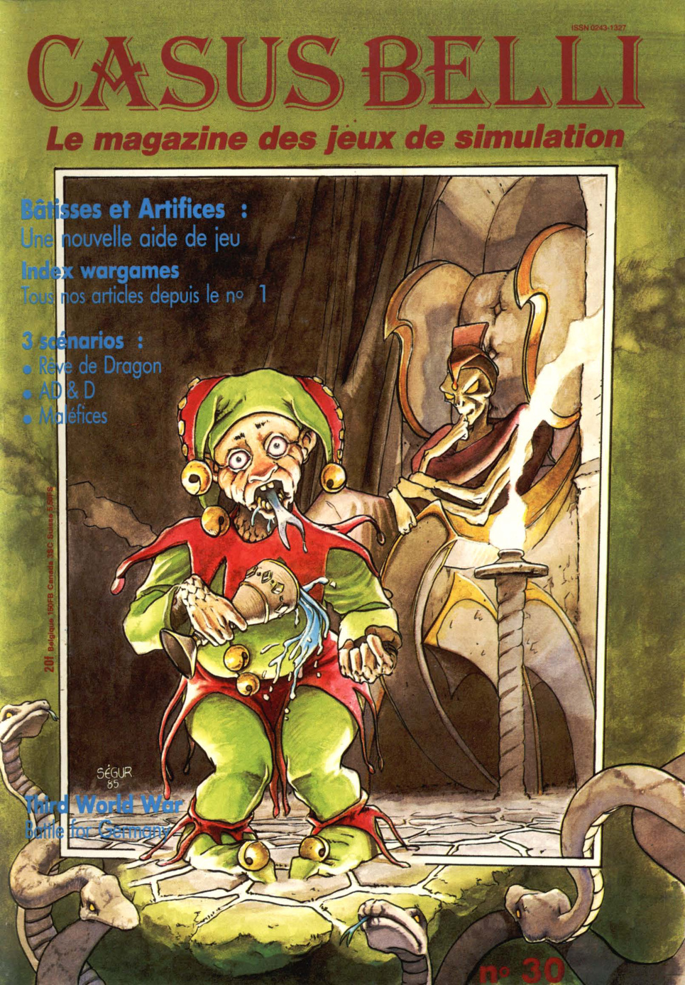 Première page de casusbelli numero030