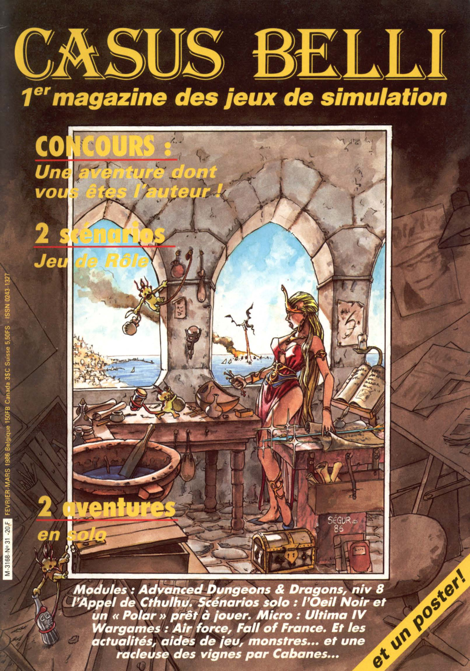 Première page de casusbelli numero031