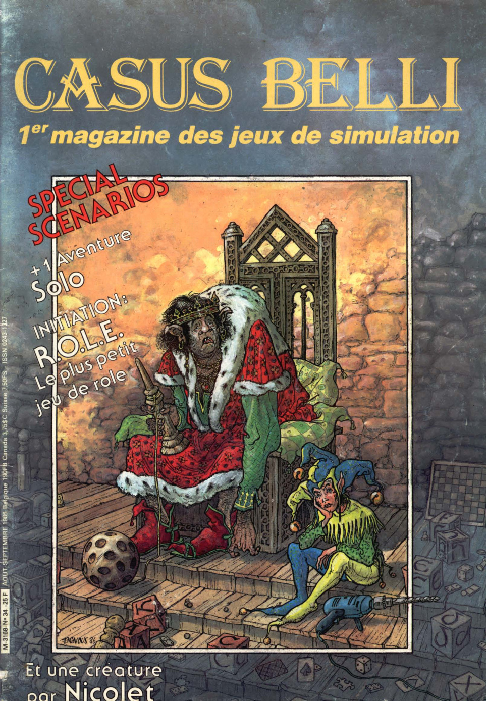 Première page de casusbelli numero034 02