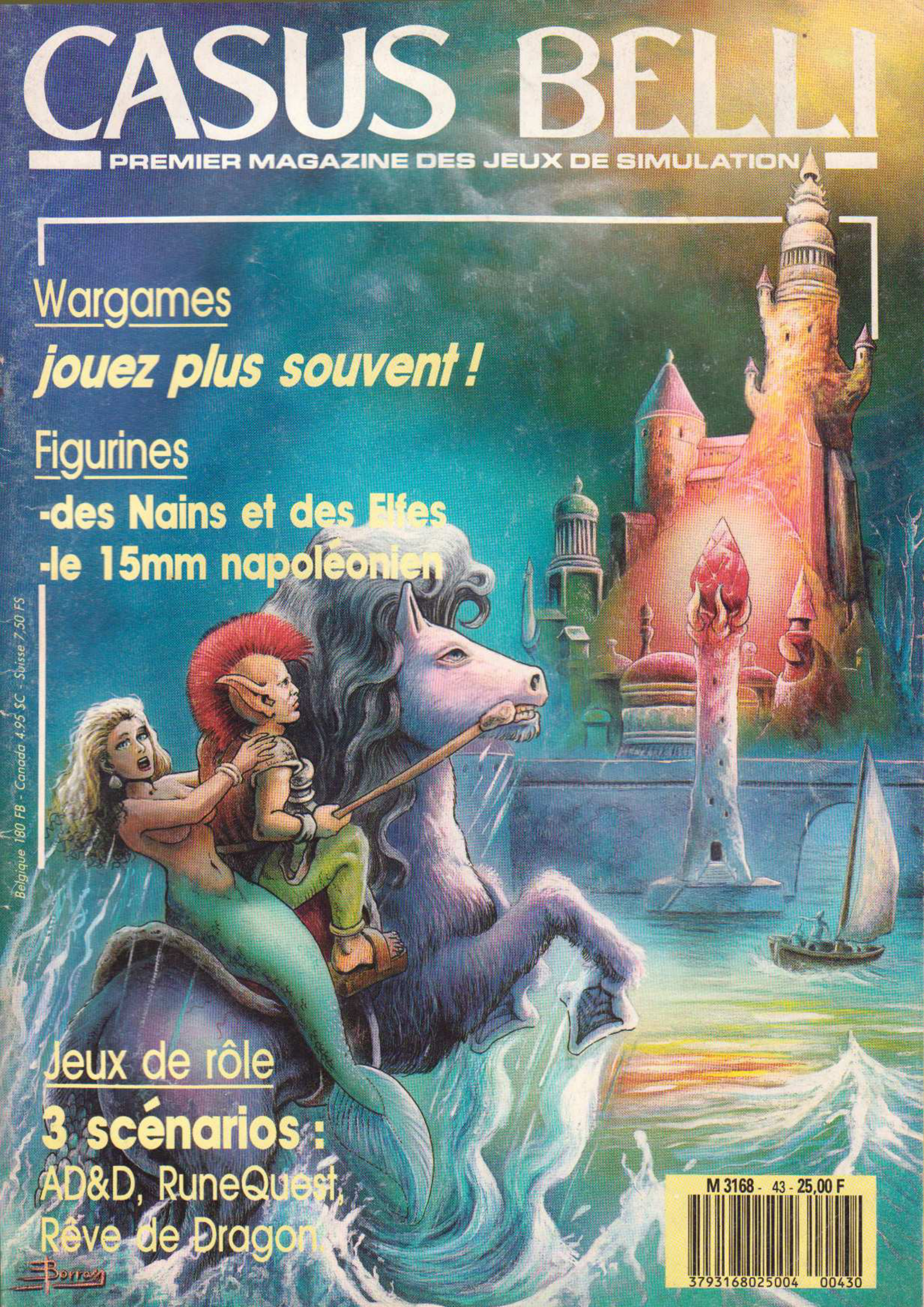 Première page de casusbelli numero043