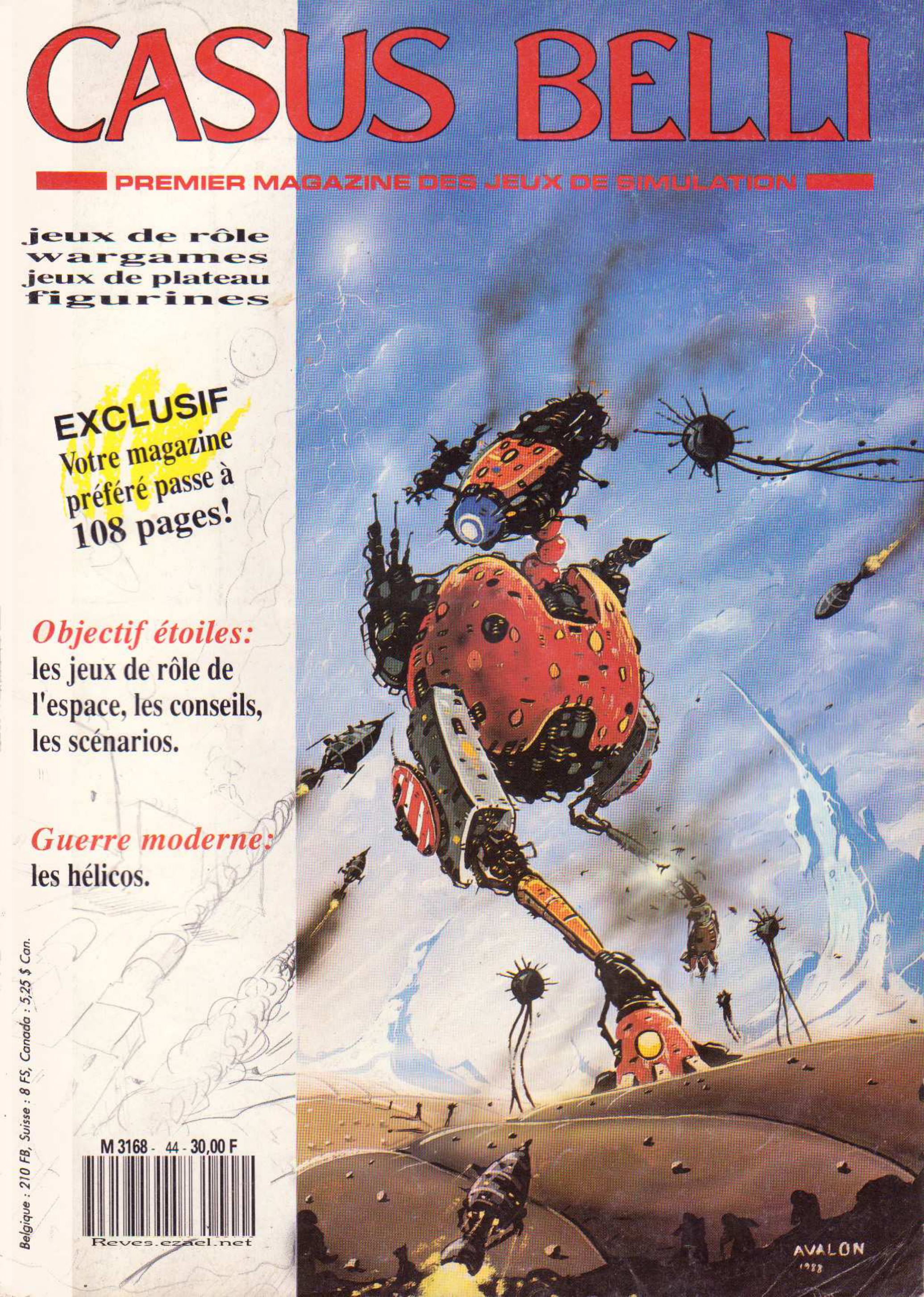 Première page de casusbelli numero044