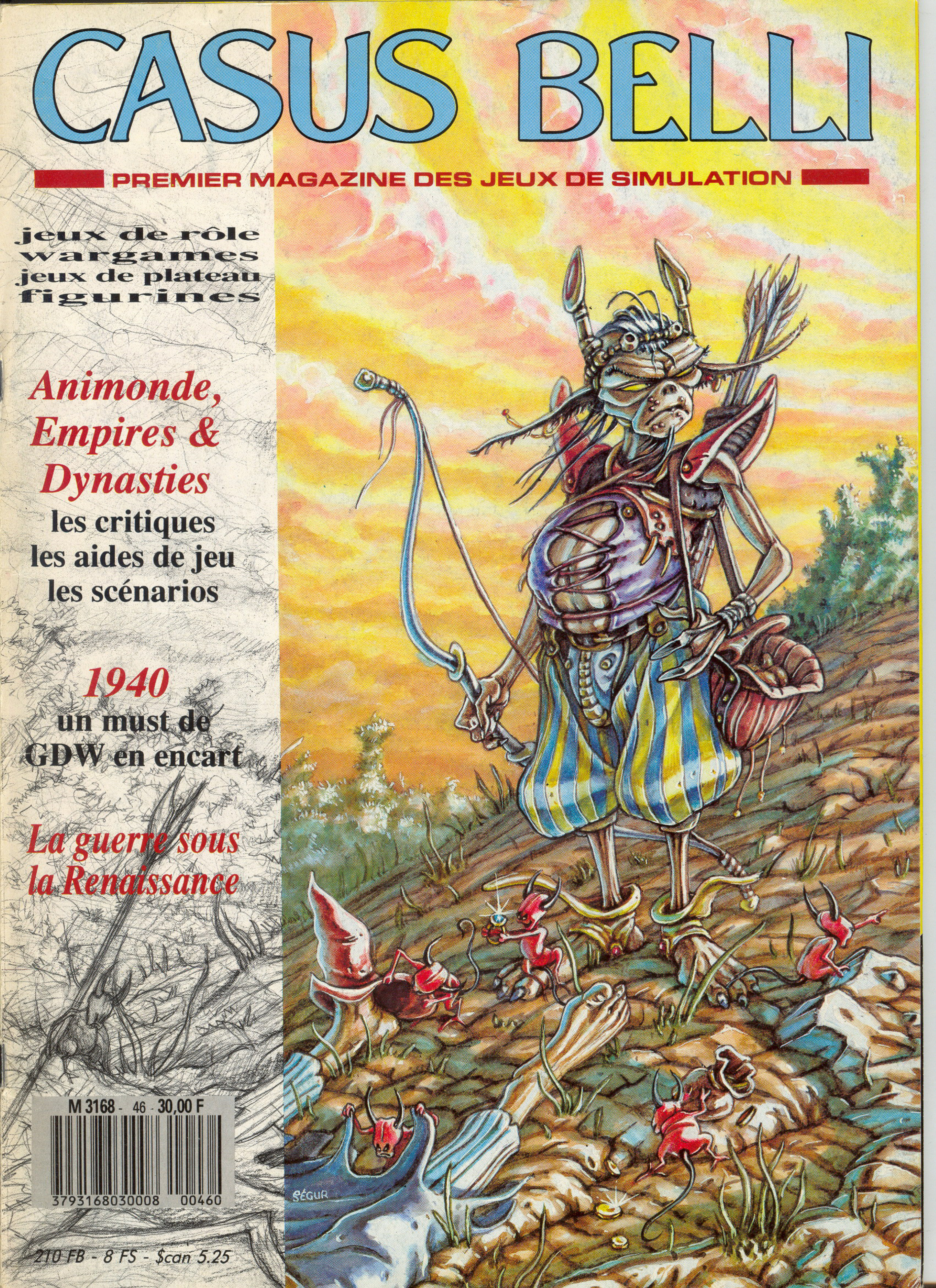 Première page de casusbelli numero046