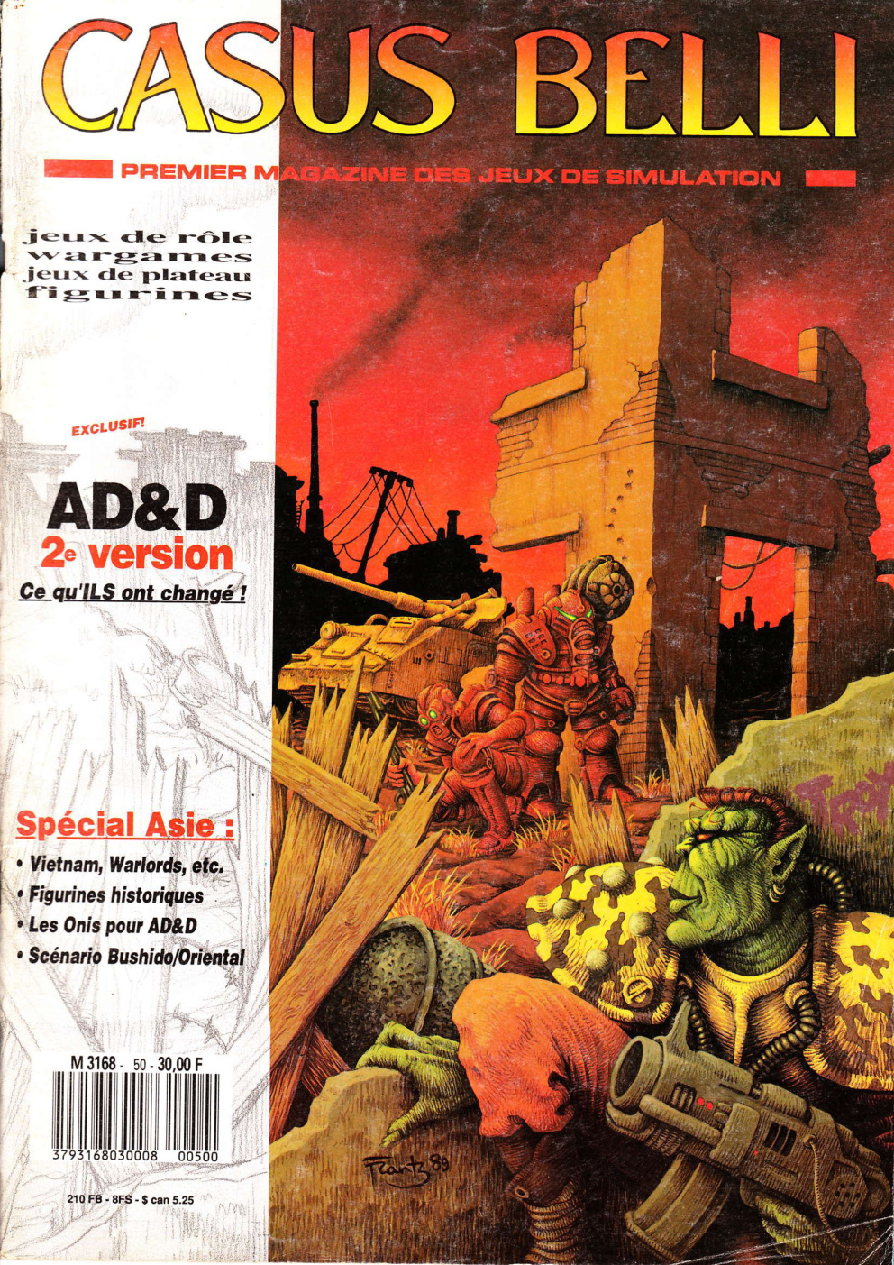 Première page de casusbelli numero050