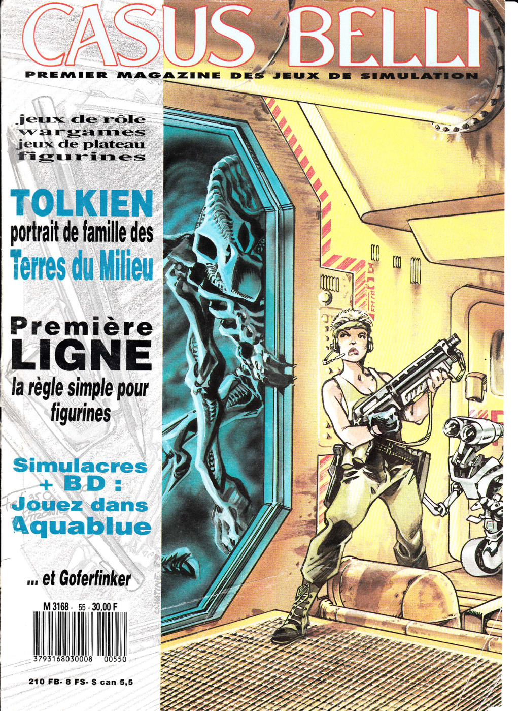Première page de casusbelli numero055