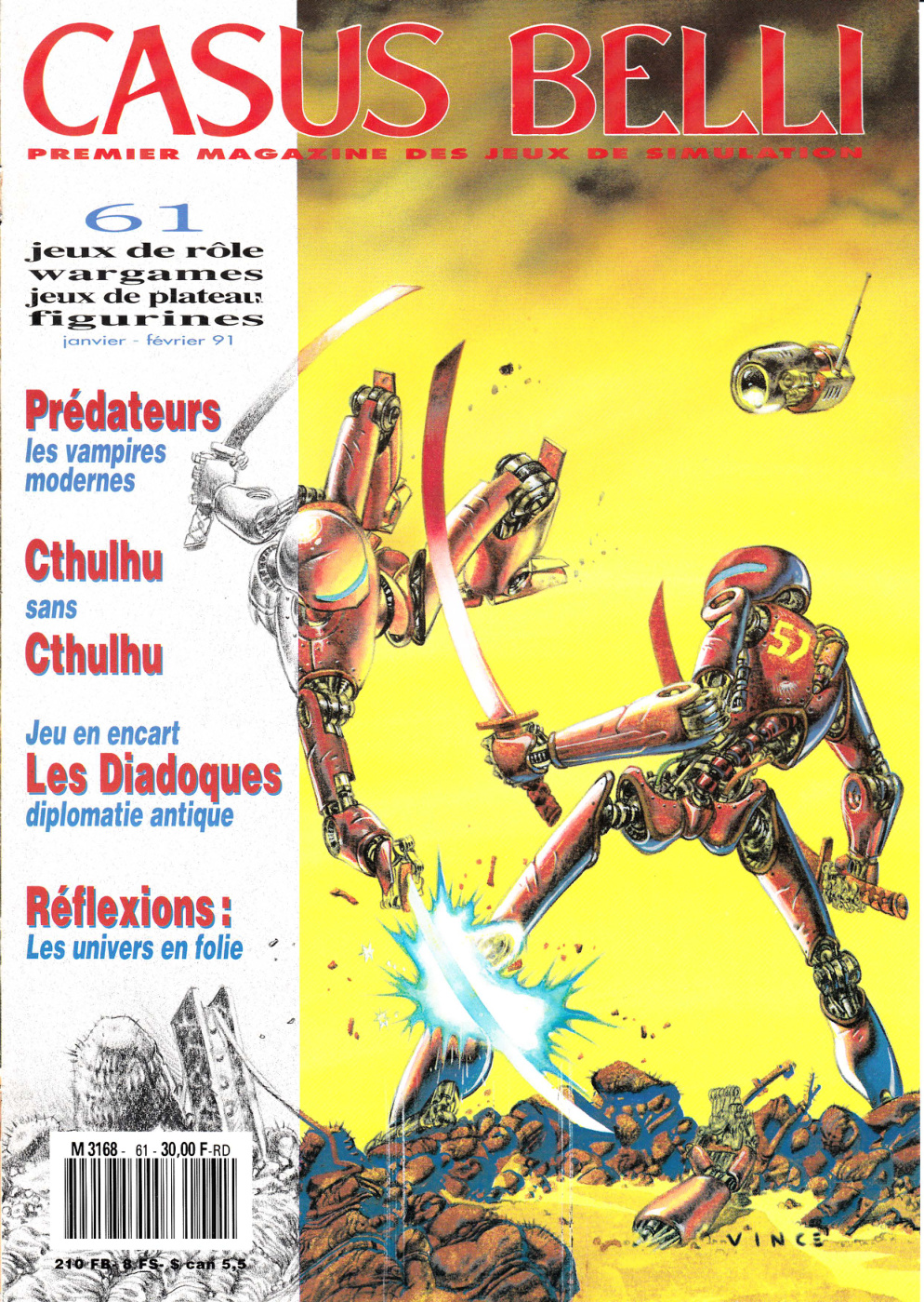 Première page de casusbelli numero061
