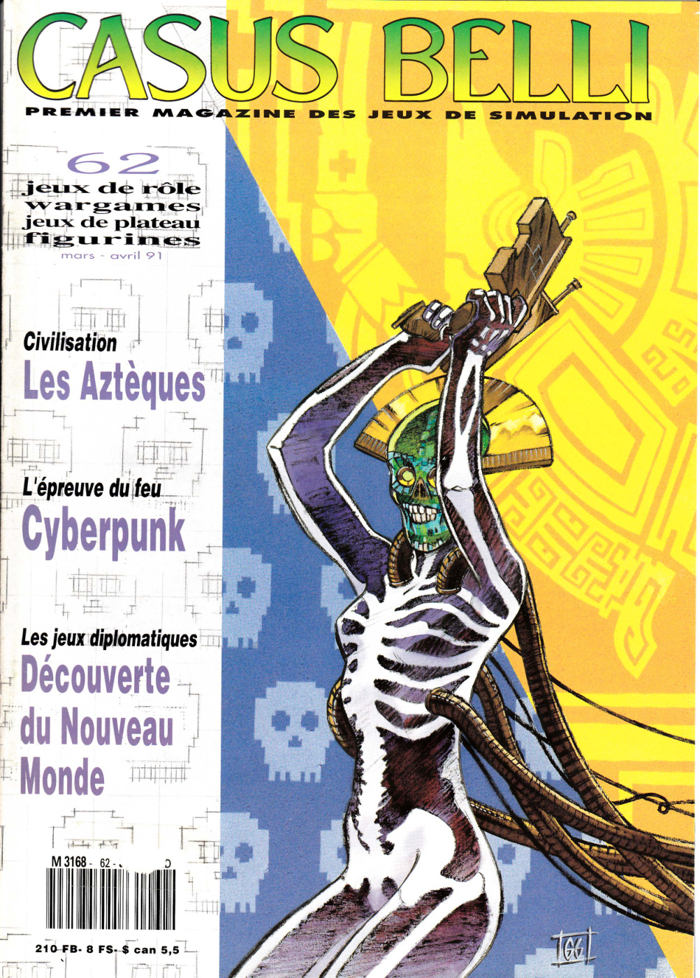 Première page de casusbelli numero062
