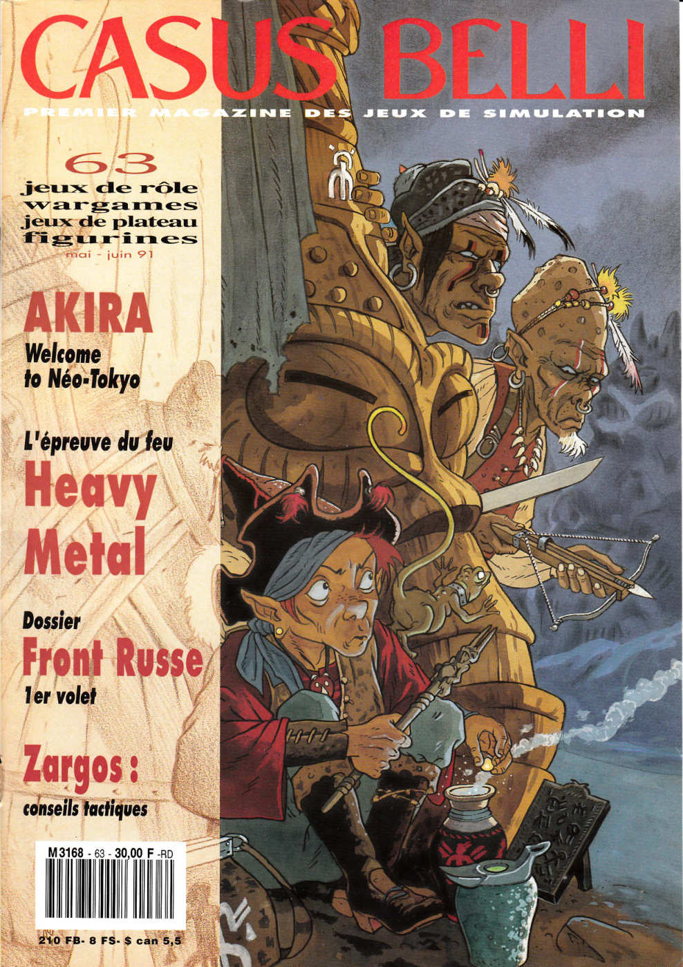 Première page de casusbelli numero063