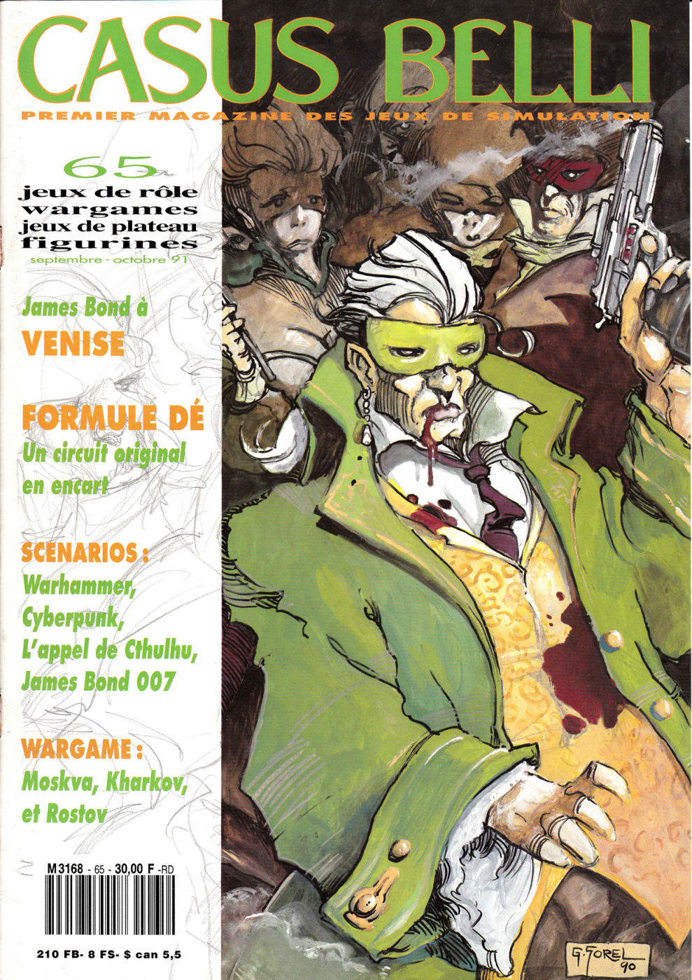 Première page de casusbelli numero065