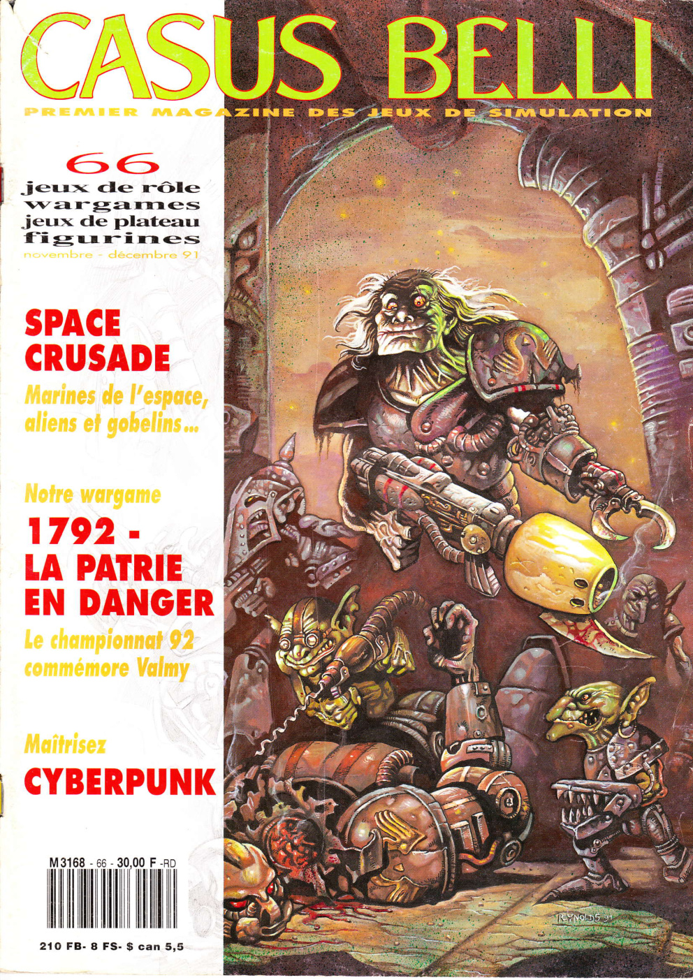 Première page de casusbelli numero066