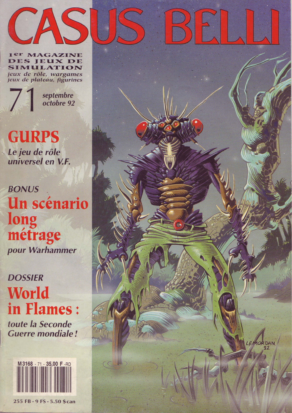 Première page de casusbelli numero071