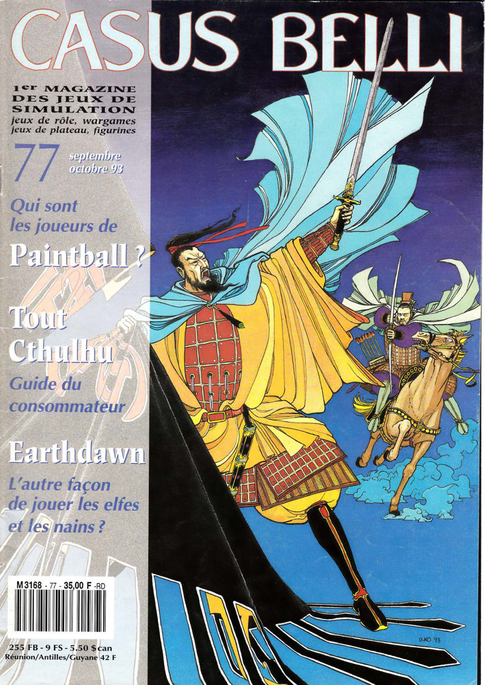 Première page de casusbelli numero077