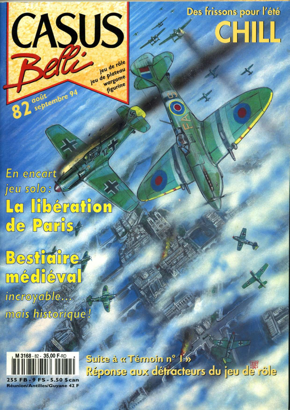 Première page de casusbelli numero082