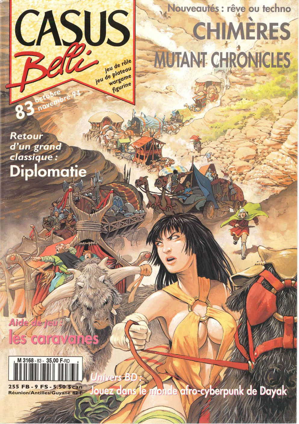 Première page de casusbelli numero083