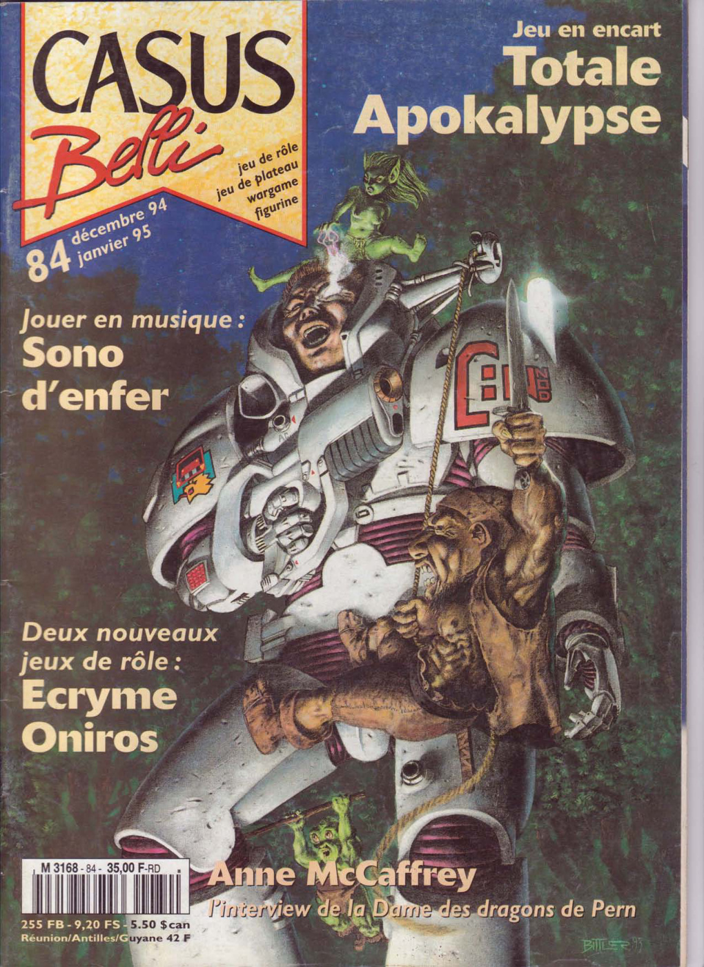 Première page de casusbelli numero084