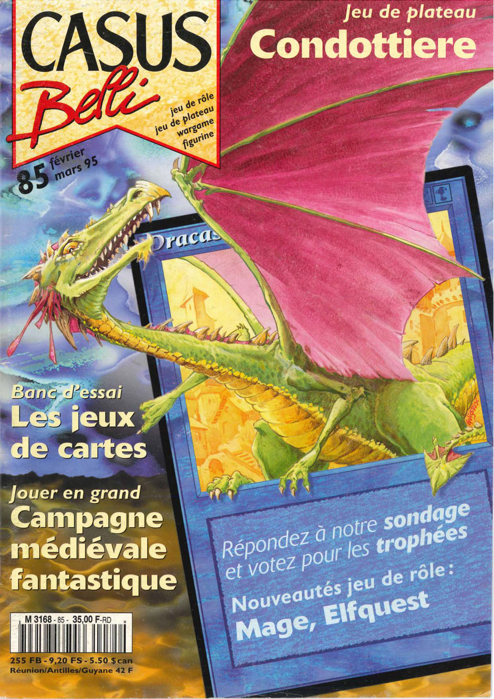 Première page de casusbelli numero085