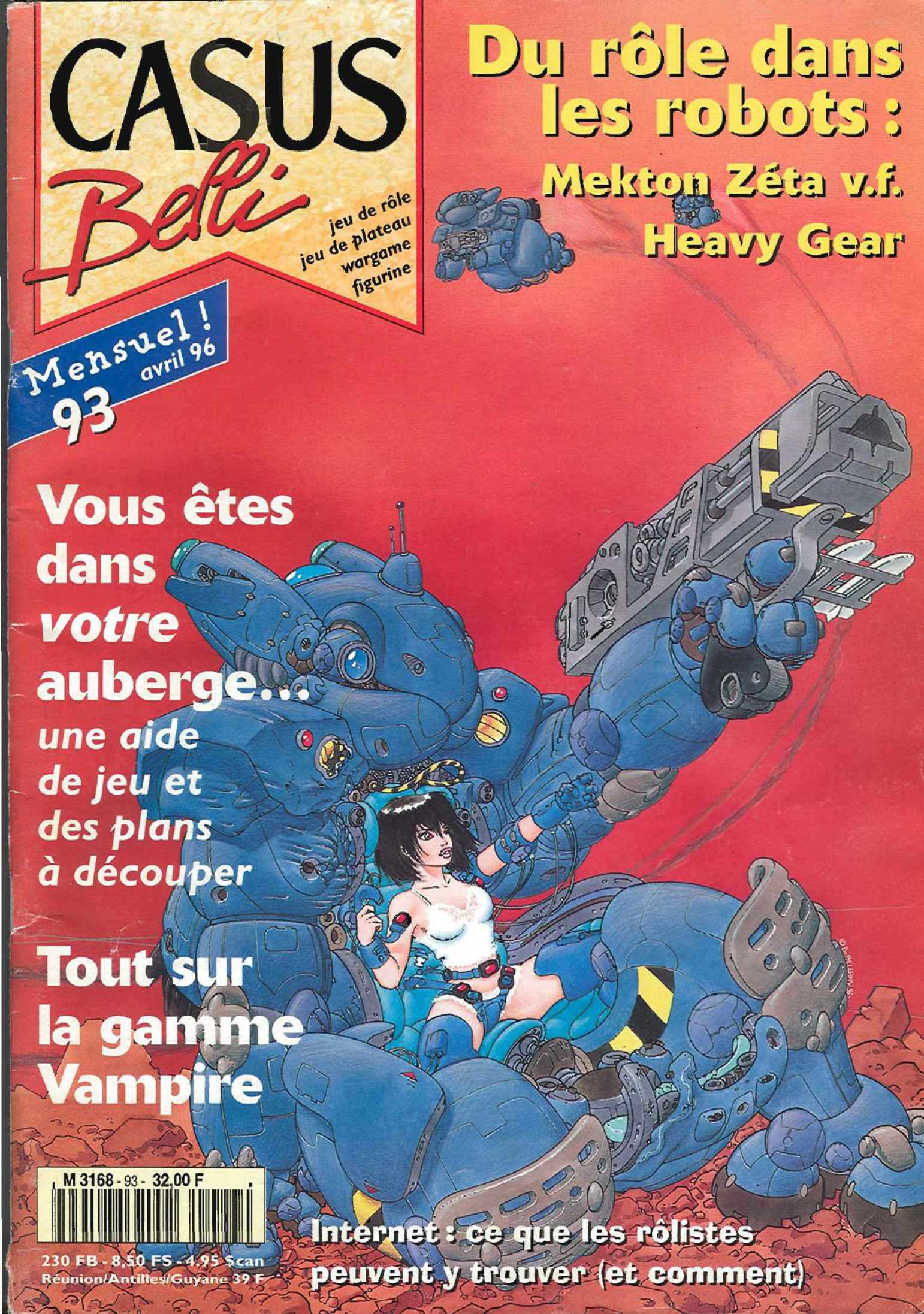 Première page de casusbelli numero093