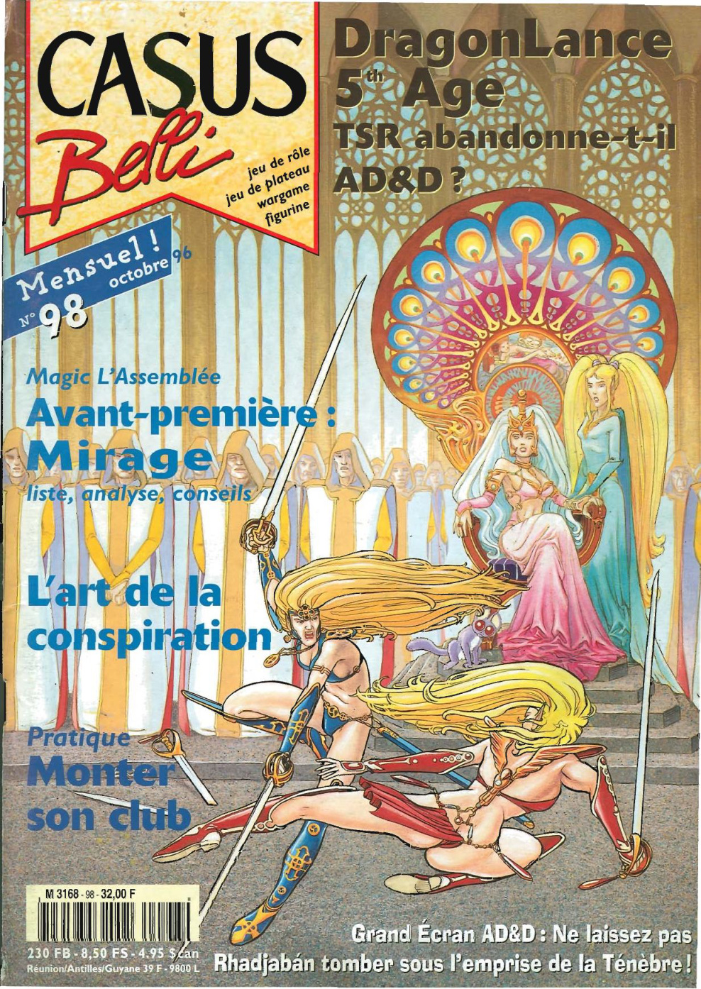 Première page de casusbelli numero098