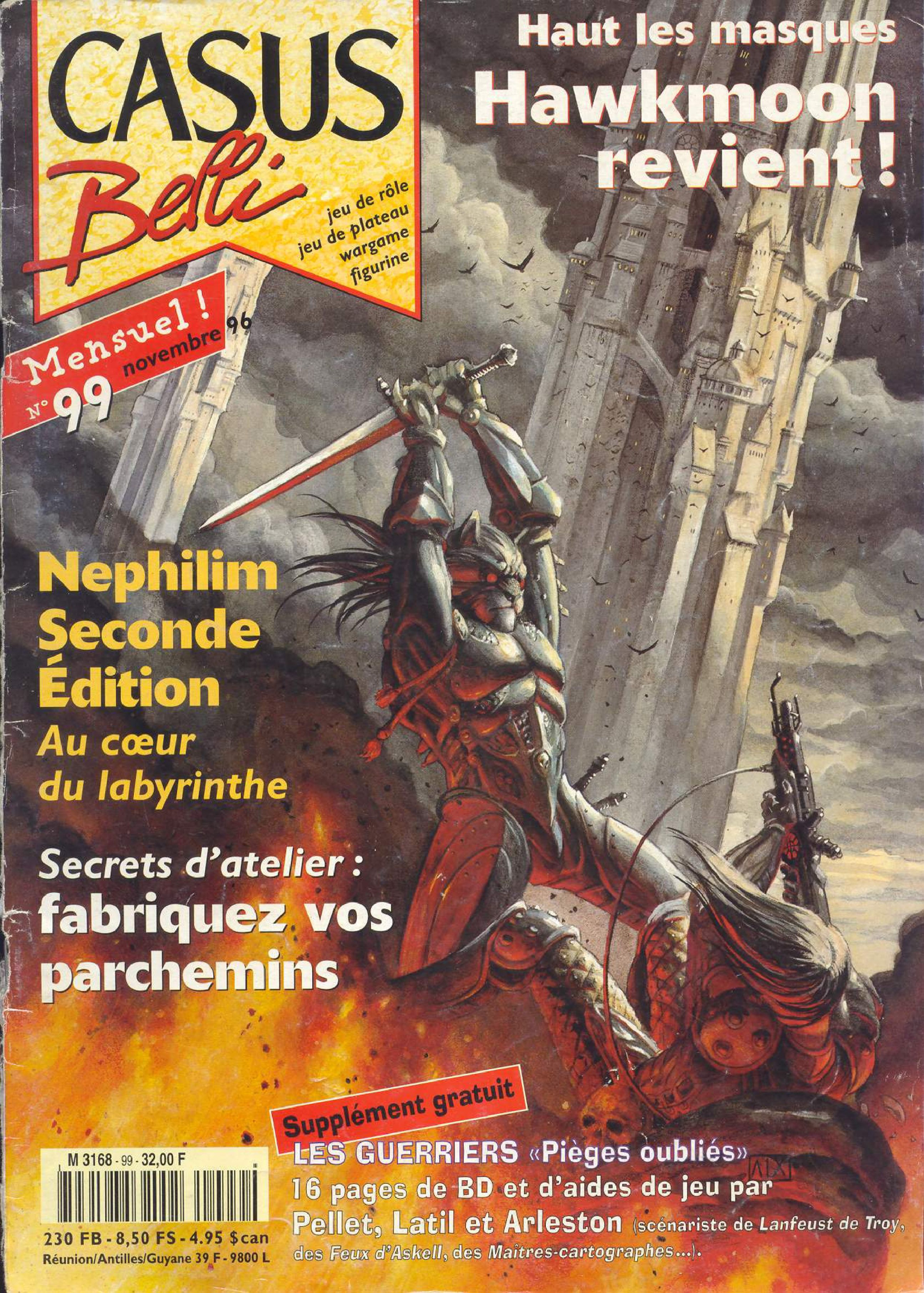 Première page de casusbelli numero099