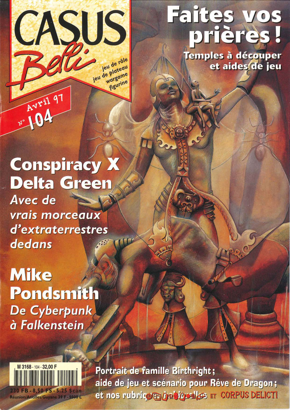 Première page de casusbelli numero104