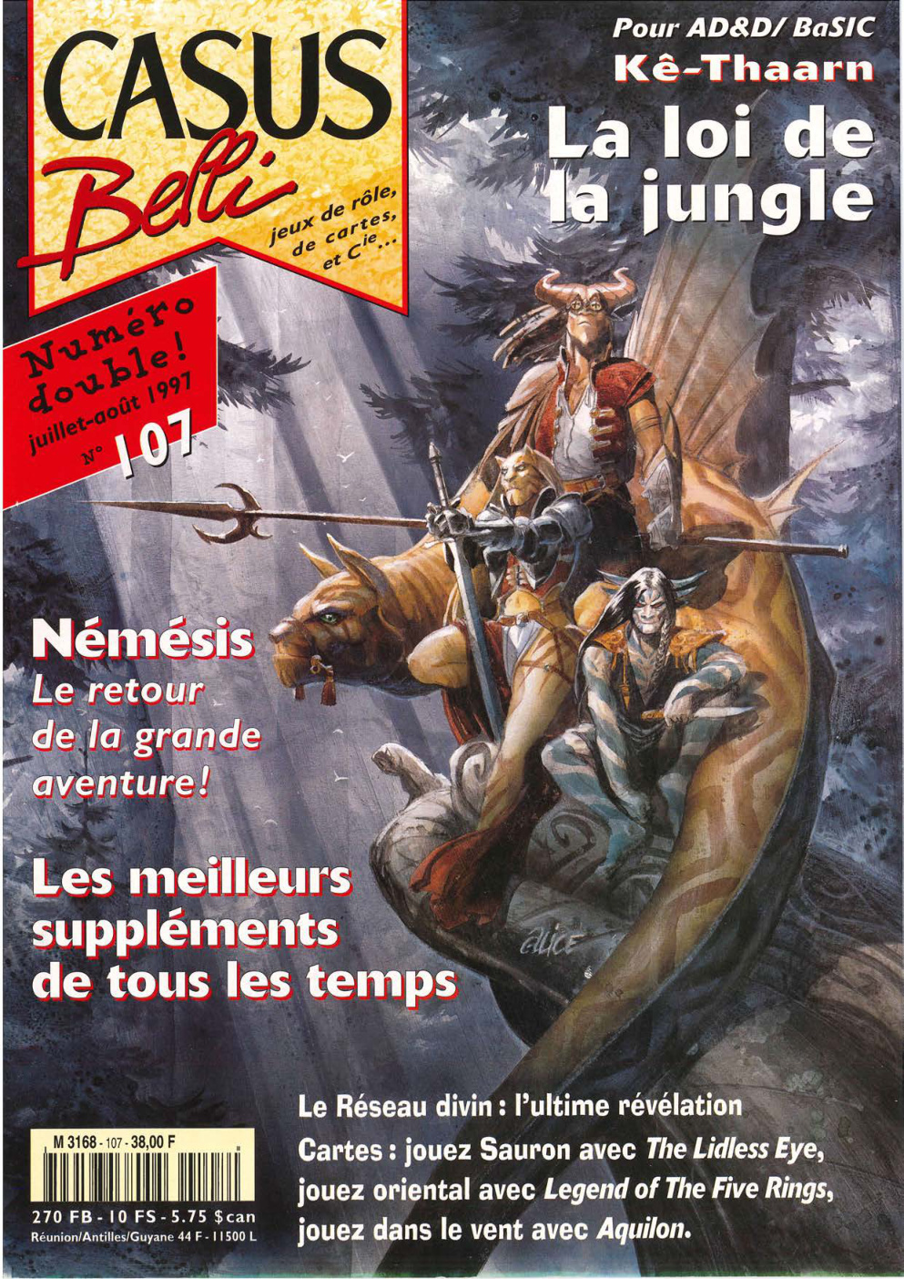 Première page de casusbelli numero107