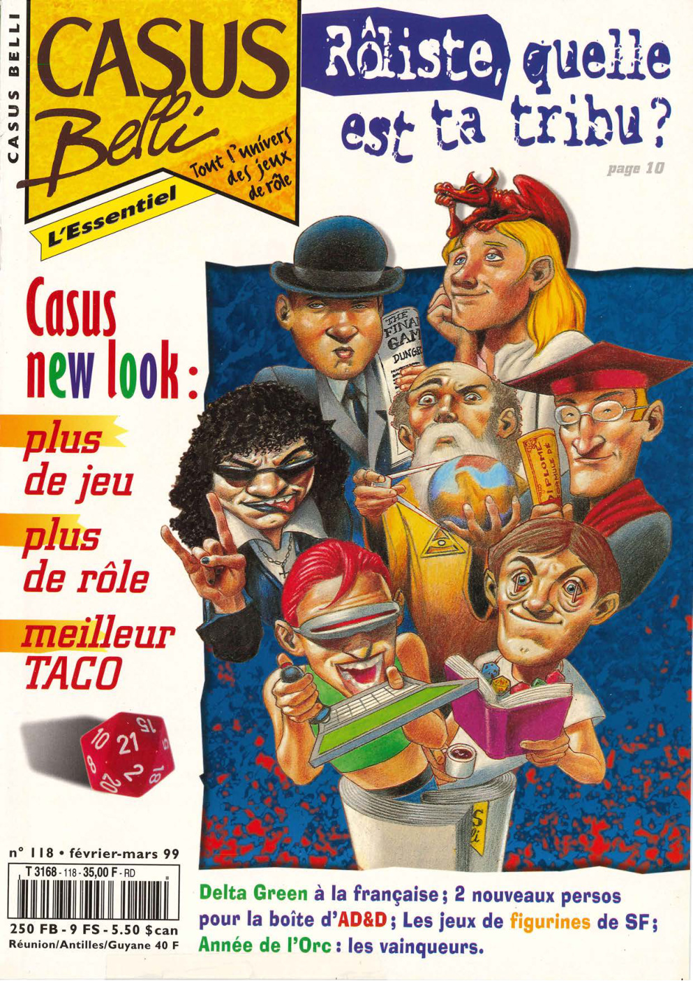Première page de casusbelli numero118