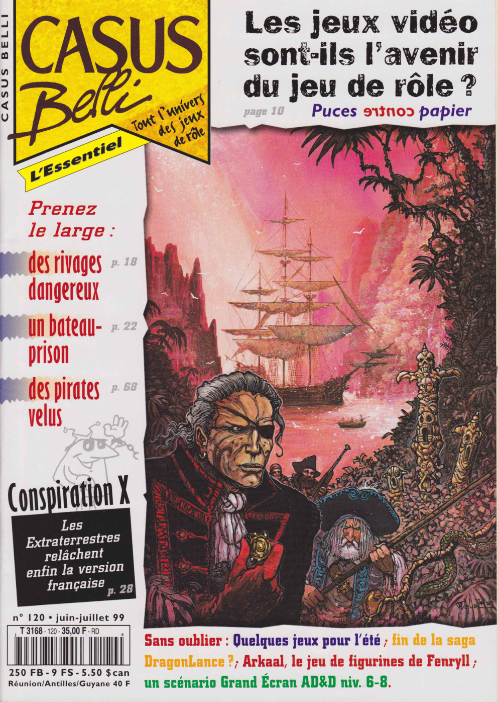 Première page de casusbelli numero120