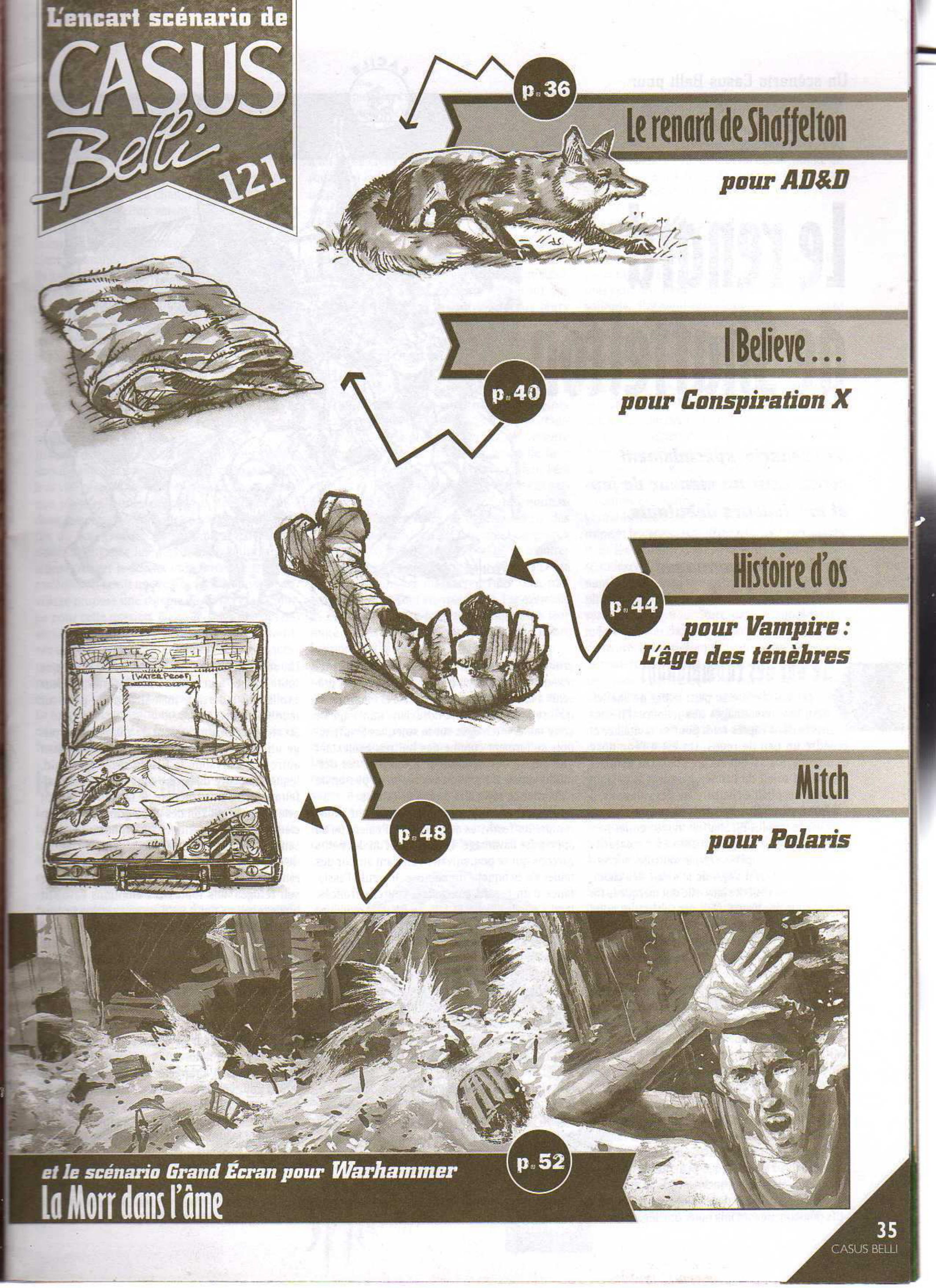 Première page de casusbelli numero121 02