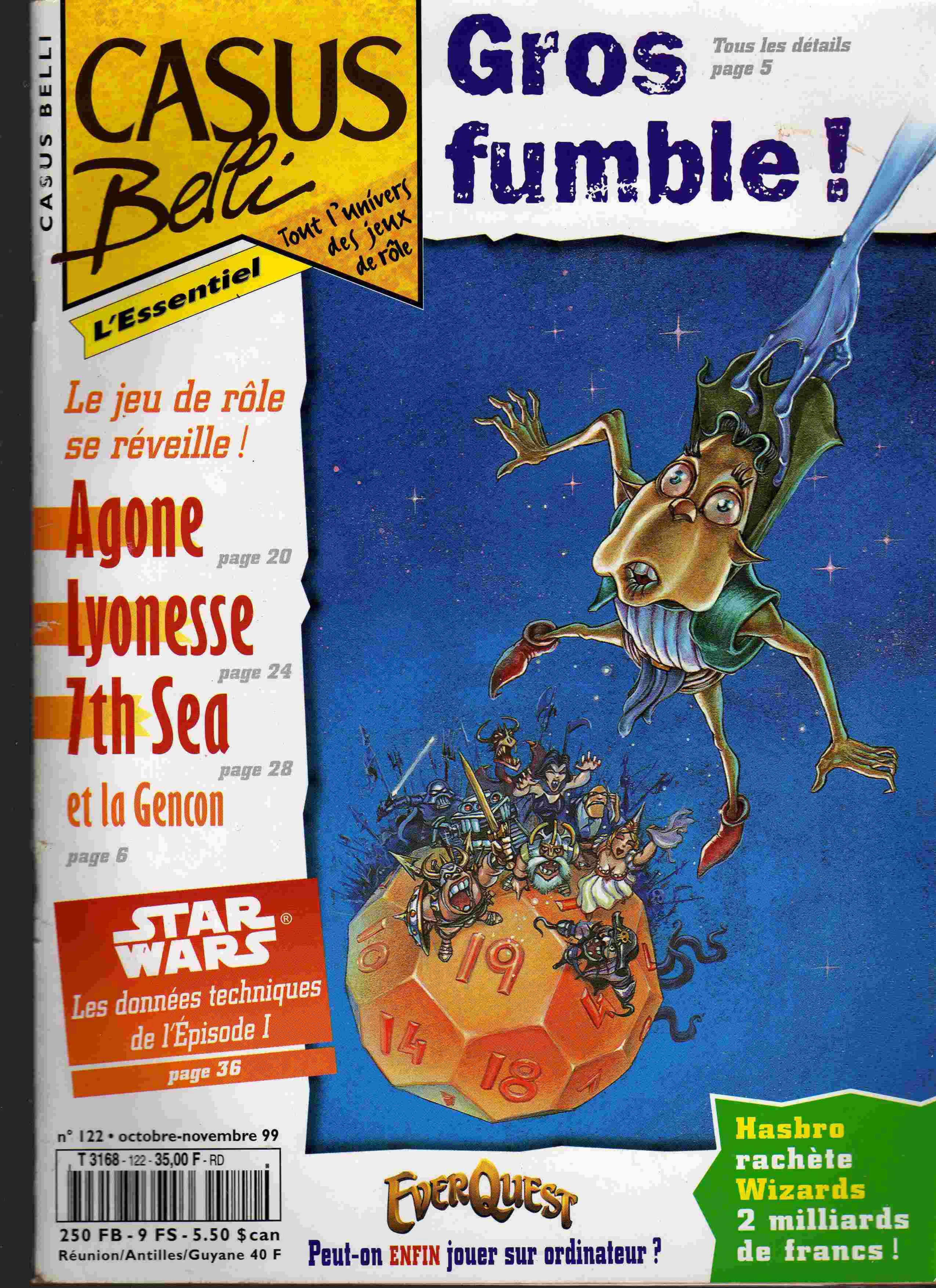 Première page de casusbelli numero122