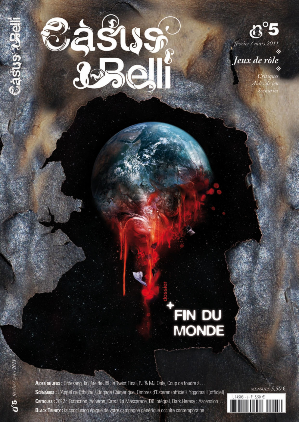 Première page de casusbelli numeroc05