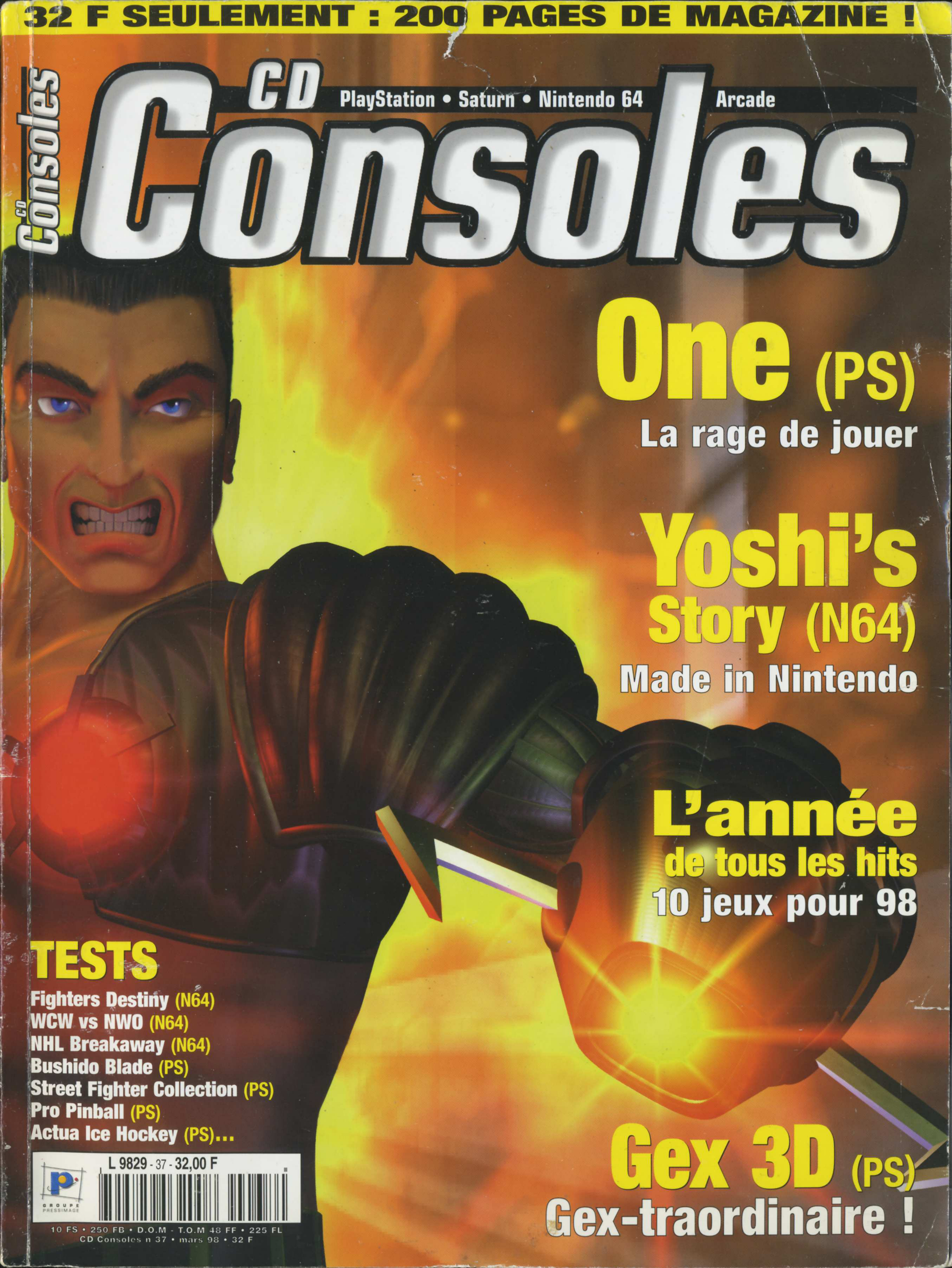 Première page de cdconsoles37