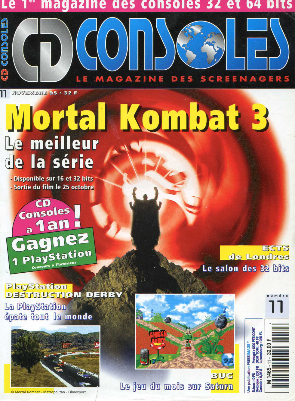 Première page de cdconsoles numero11