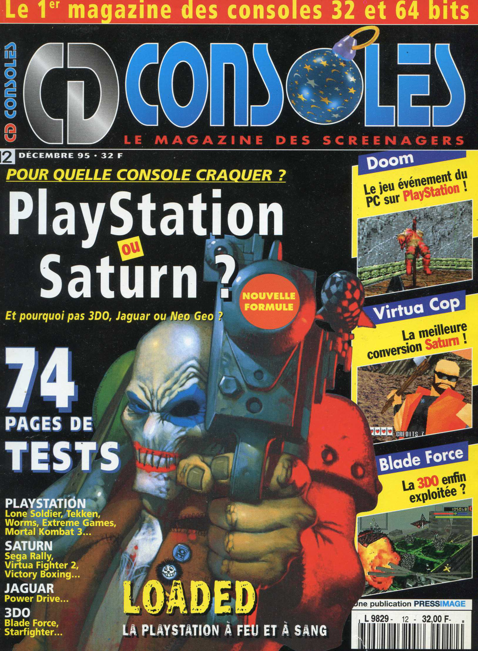 Première page de cdconsoles numero12