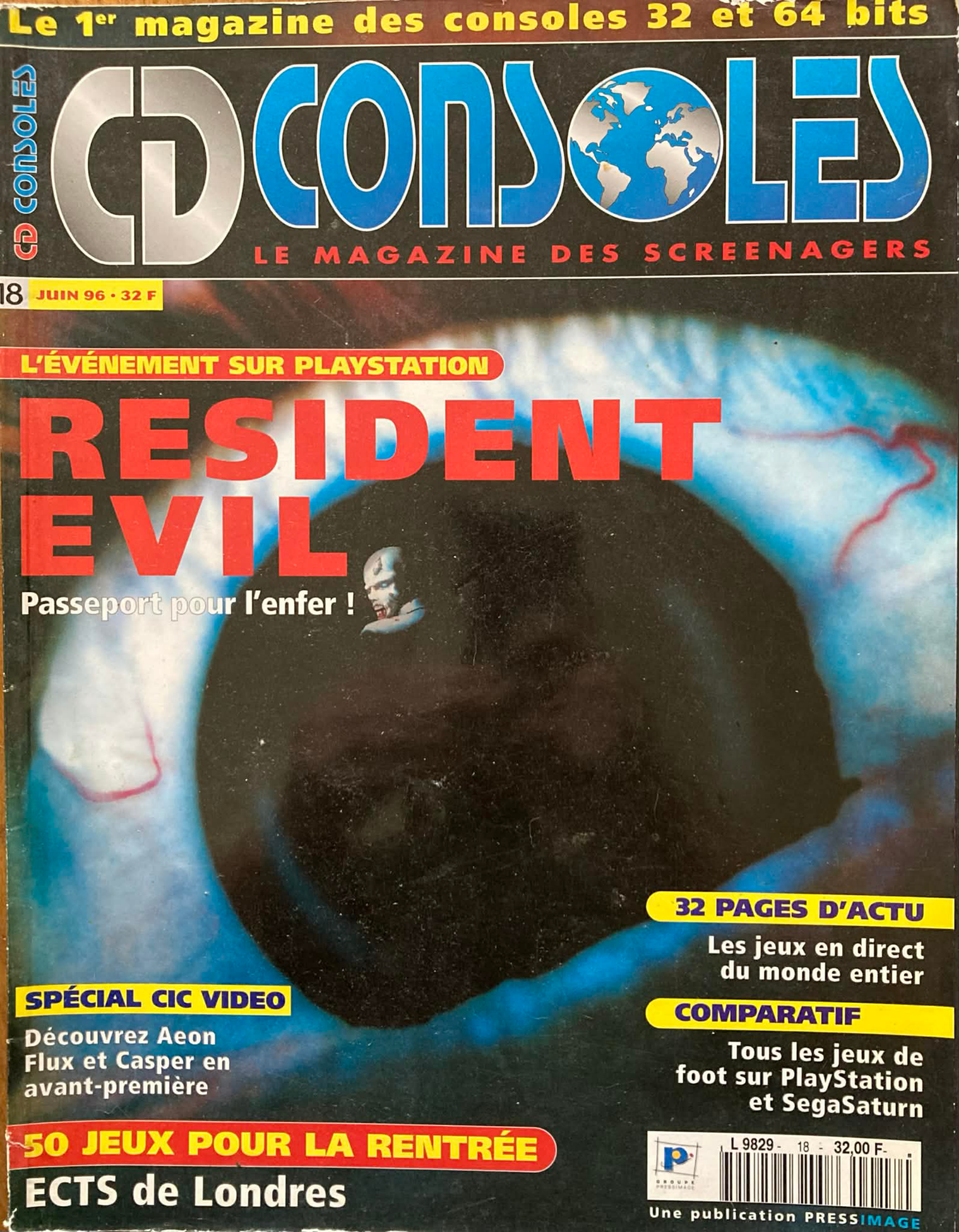 Première page de cdconsoles numero18