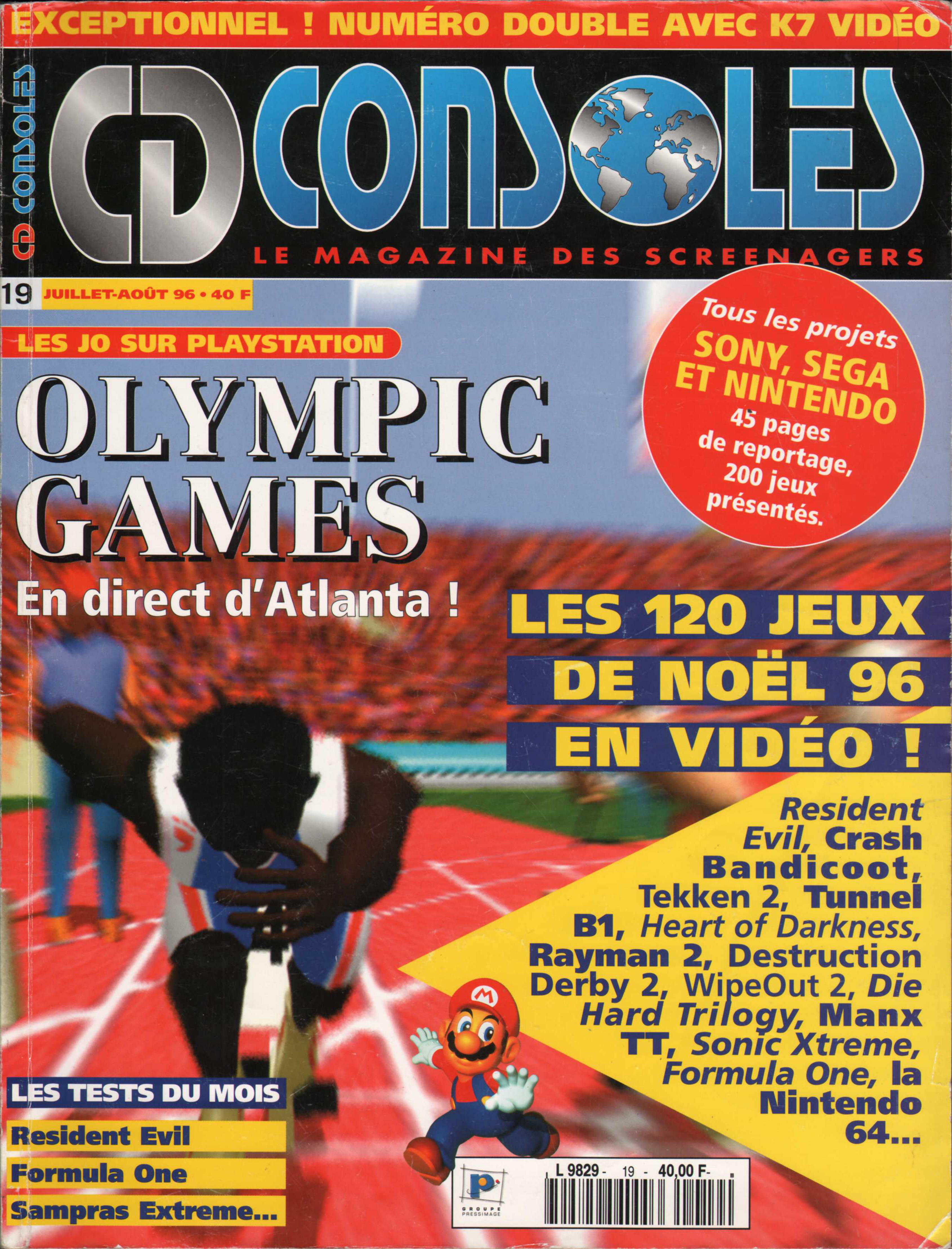 Première page de cdconsoles numero19