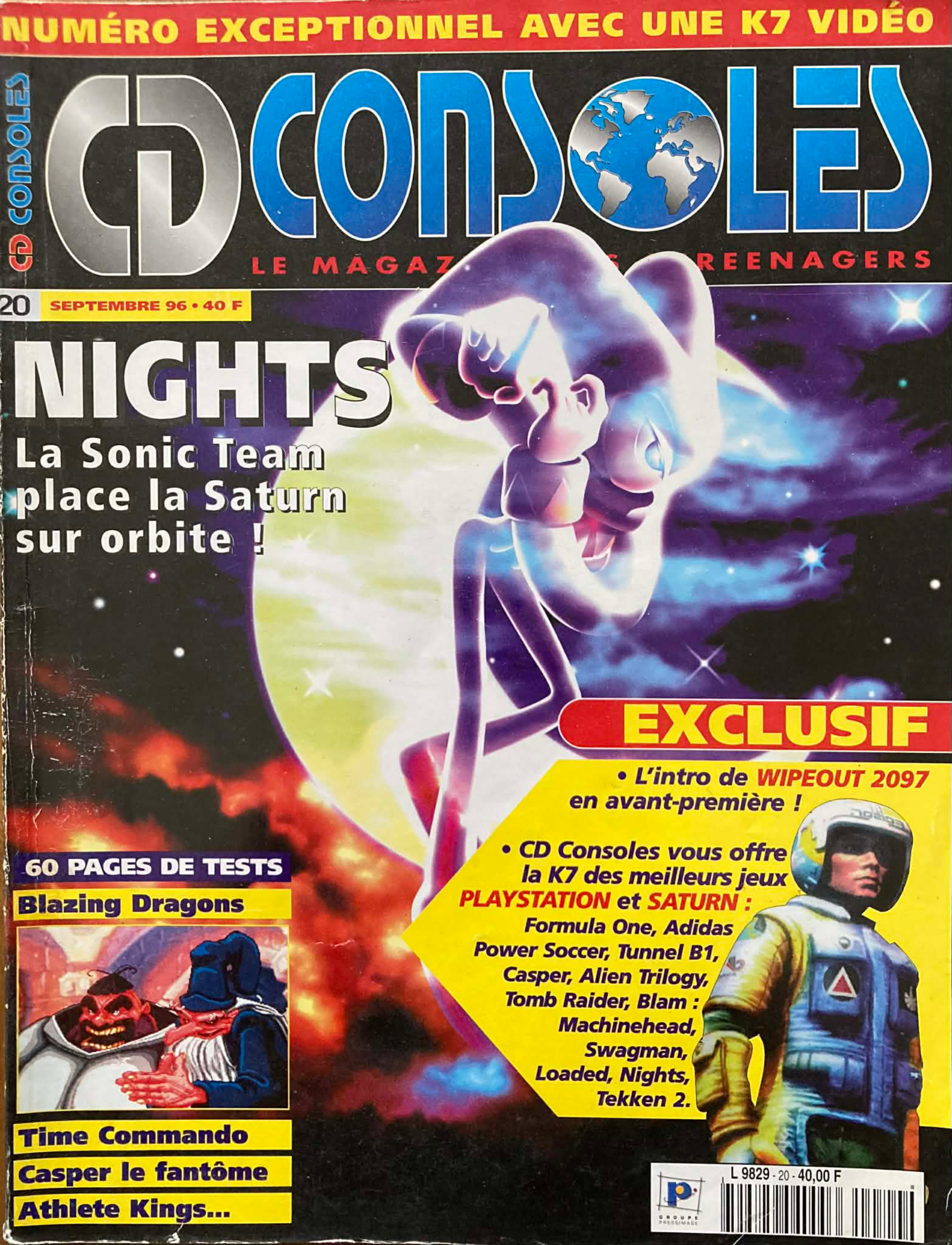 Première page de cdconsoles numero20