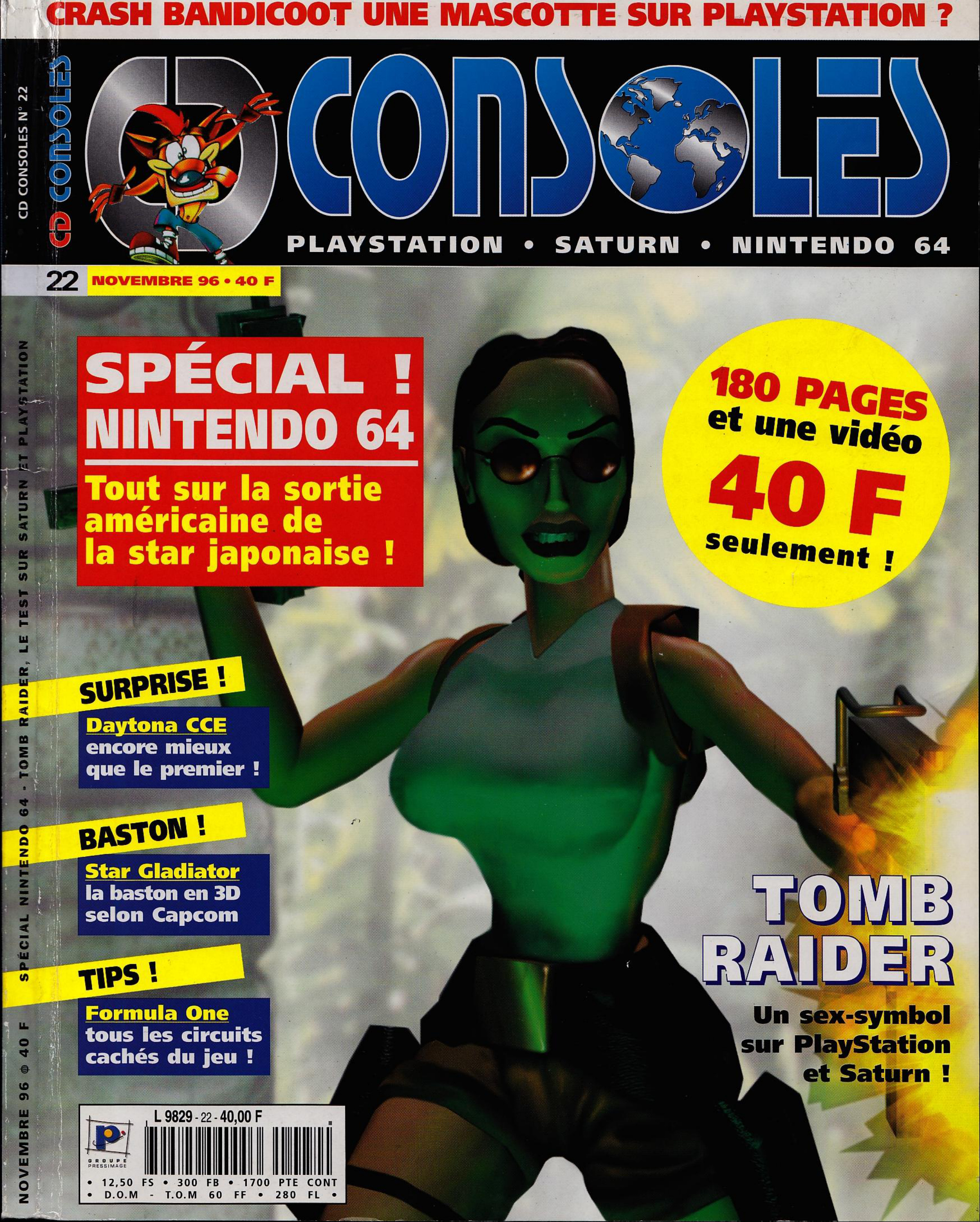 Première page de cdconsoles numero22