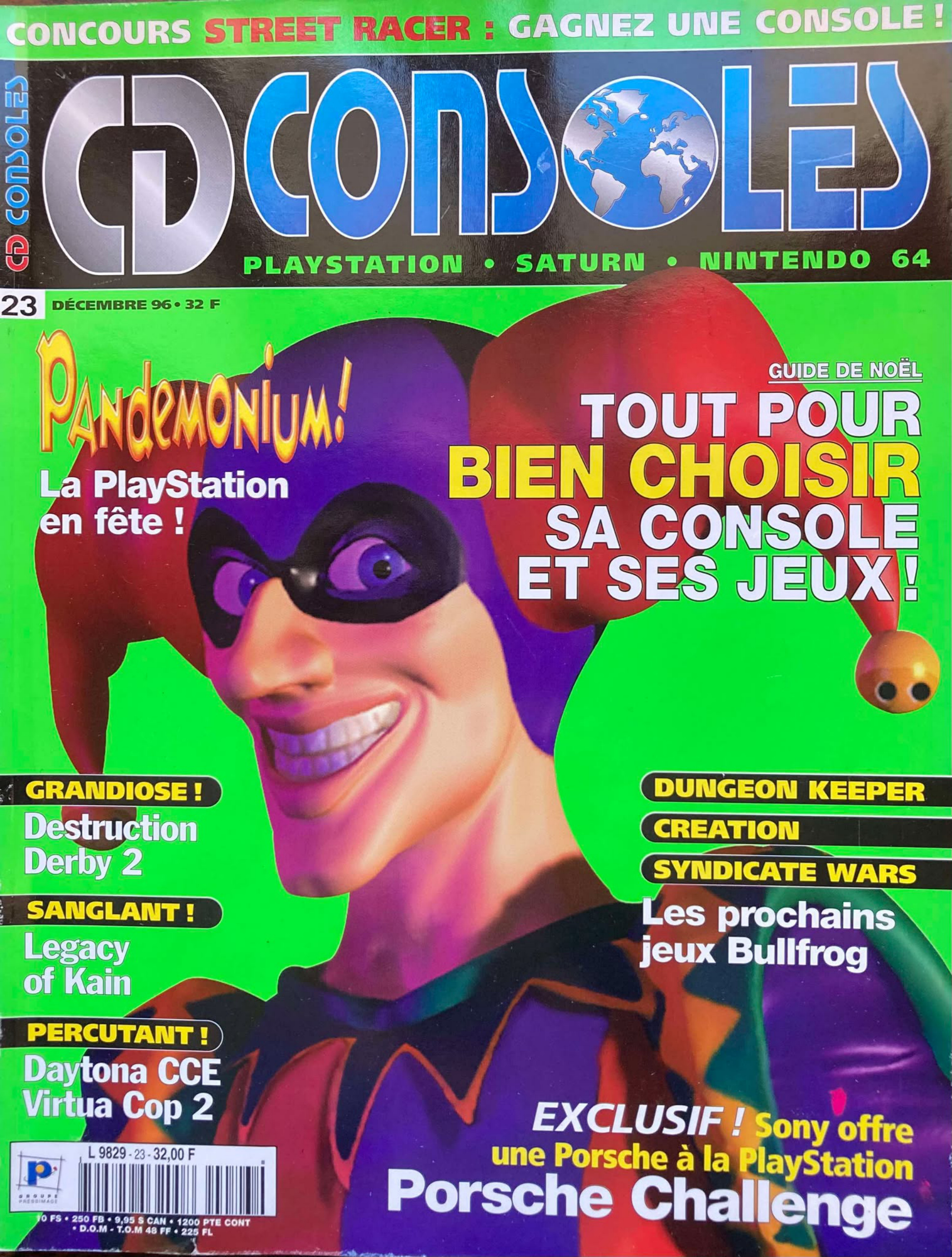 Première page de cdconsoles numero23