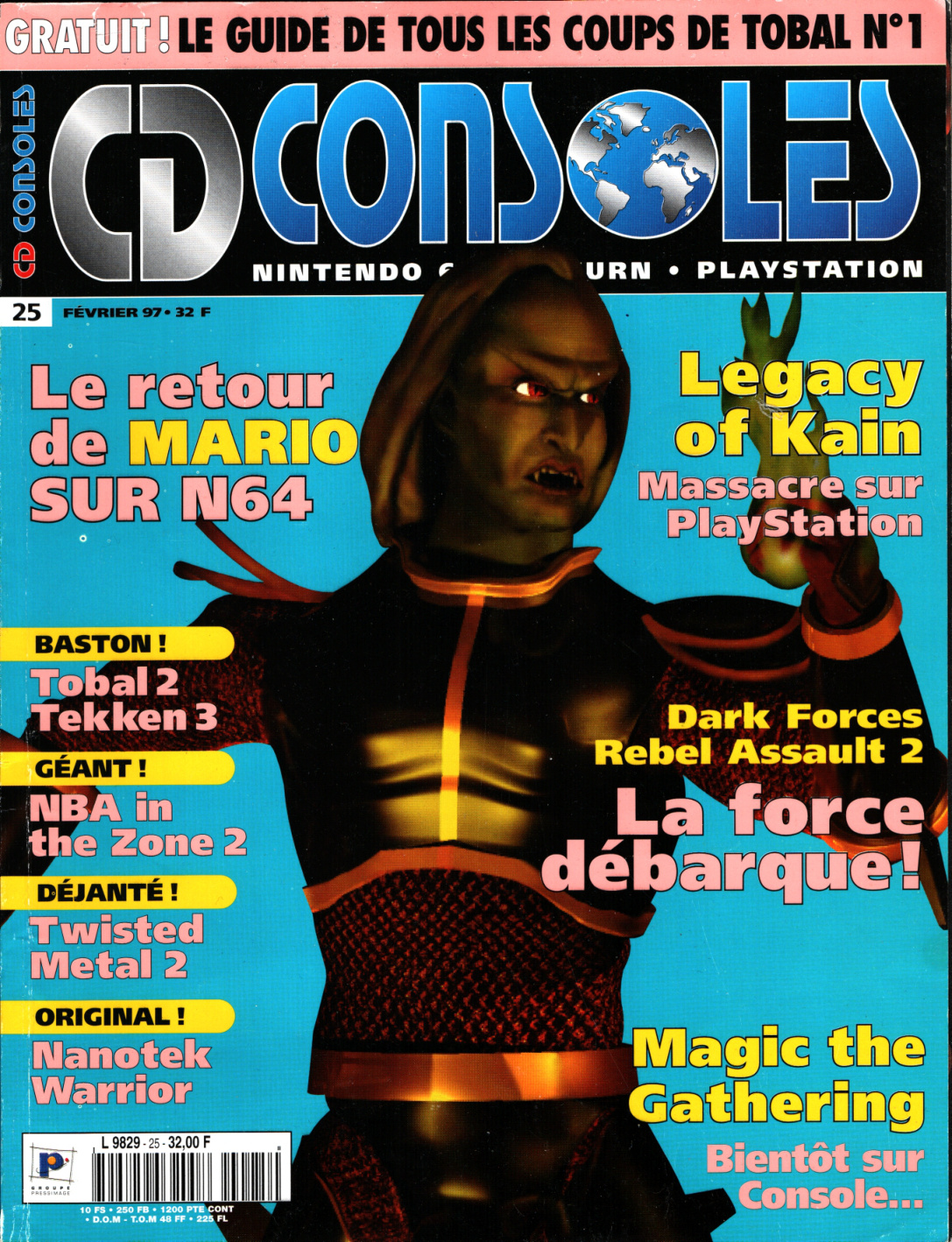 Première page de cdconsoles numero25