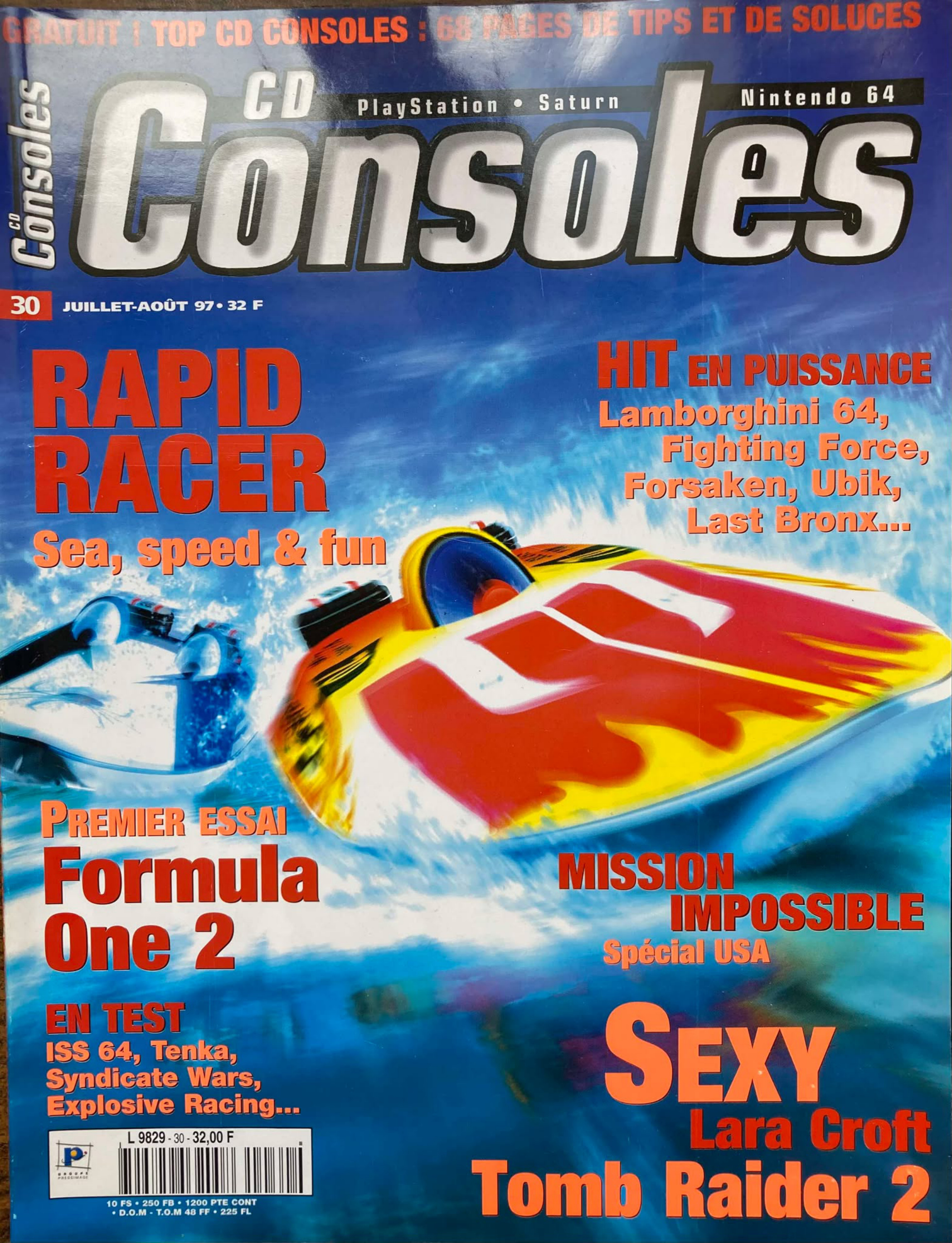 Première page de cdconsoles numero30