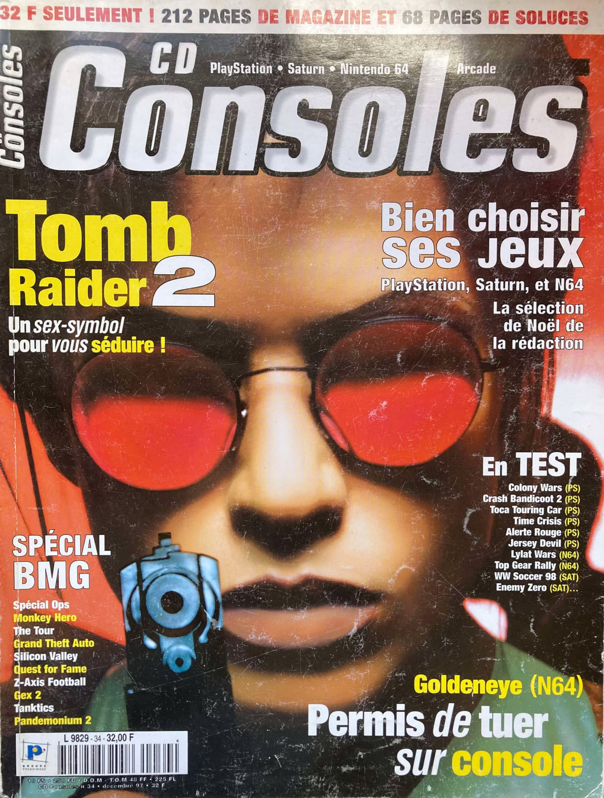 Première page de cdconsoles numero34