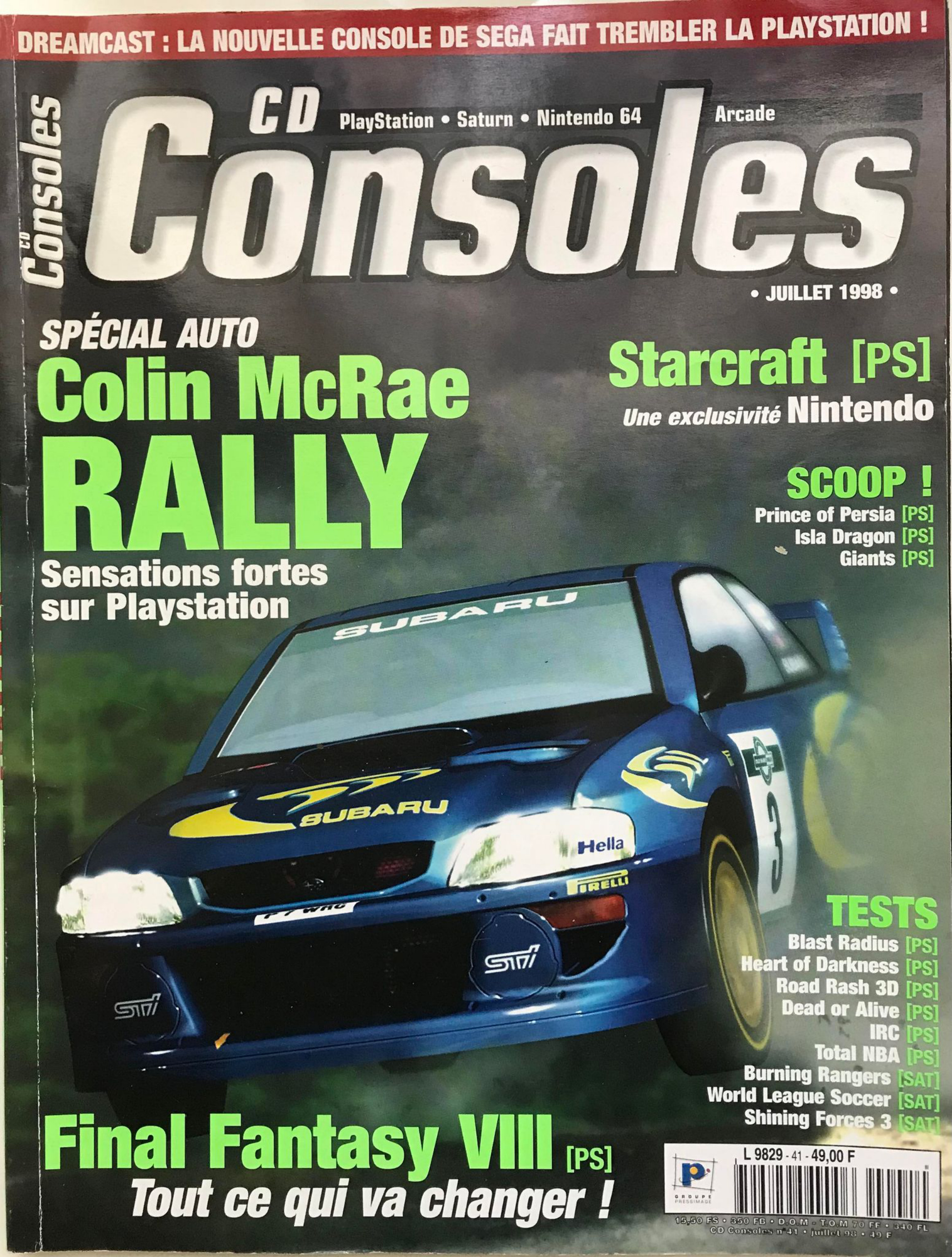 Première page de cdconsoles numero41