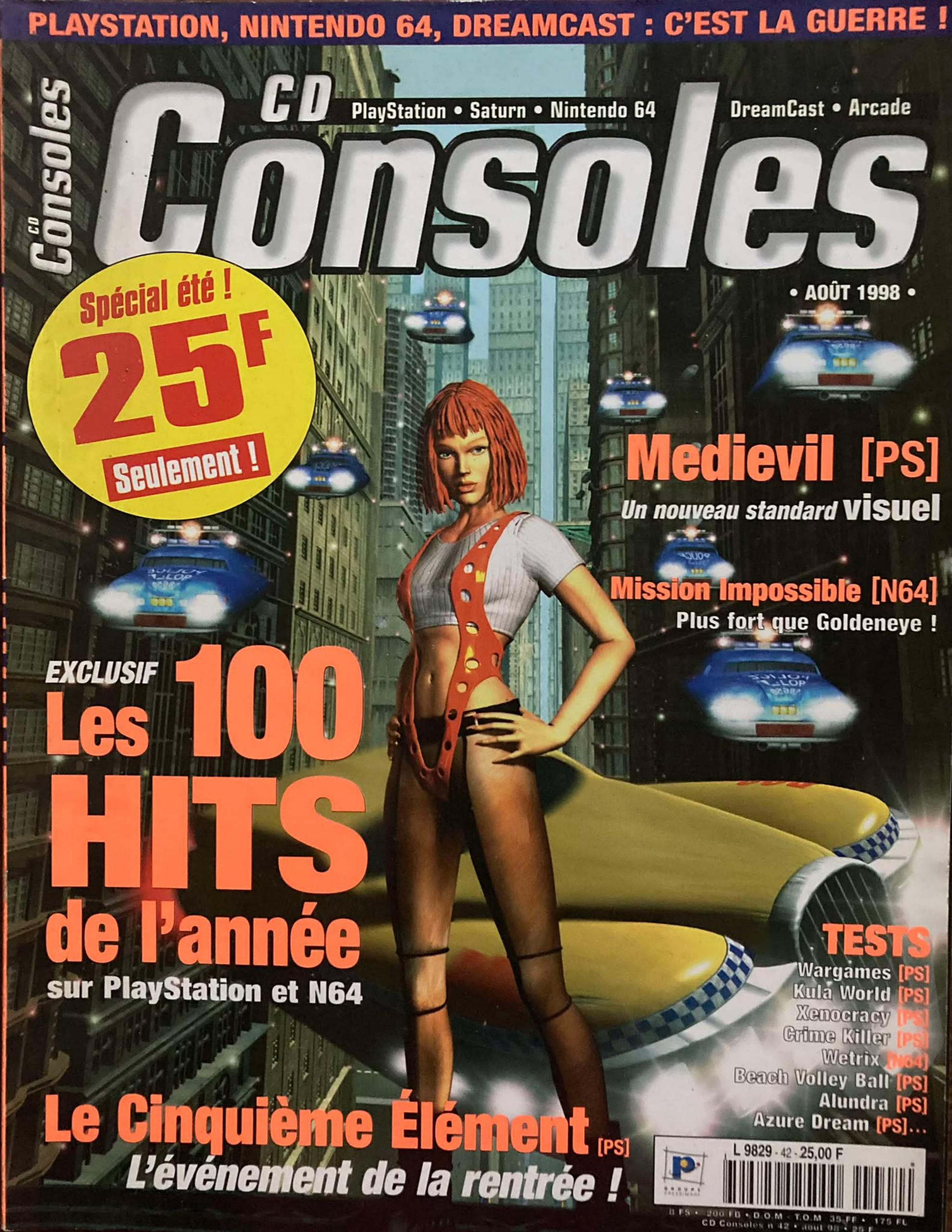 Première page de cdconsoles numero42